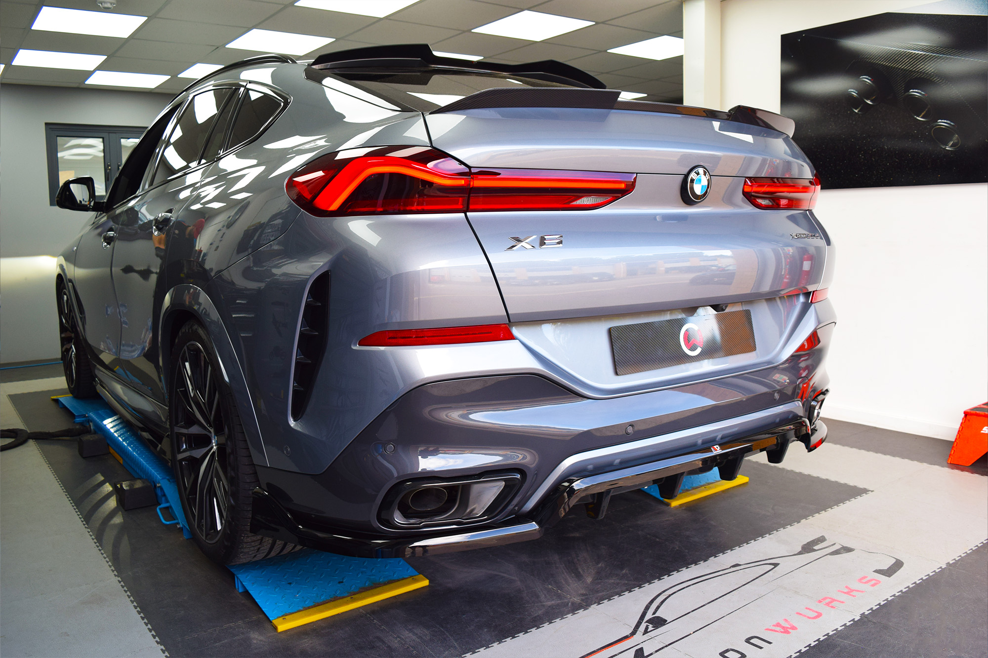 BMW X6 X6M G06 Maxton Design Gloss Black Conversion Body Kit Carbonwurks Poole Dorset