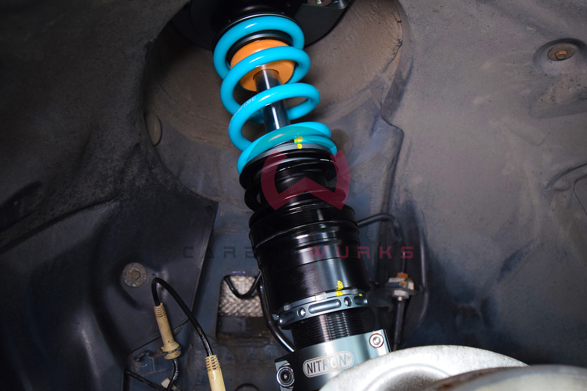 Nitron Suspension NTR R1 With Front Axel Lift FAL BMW M4 F82 Carbonwurks Poole Bournemouth Dorset