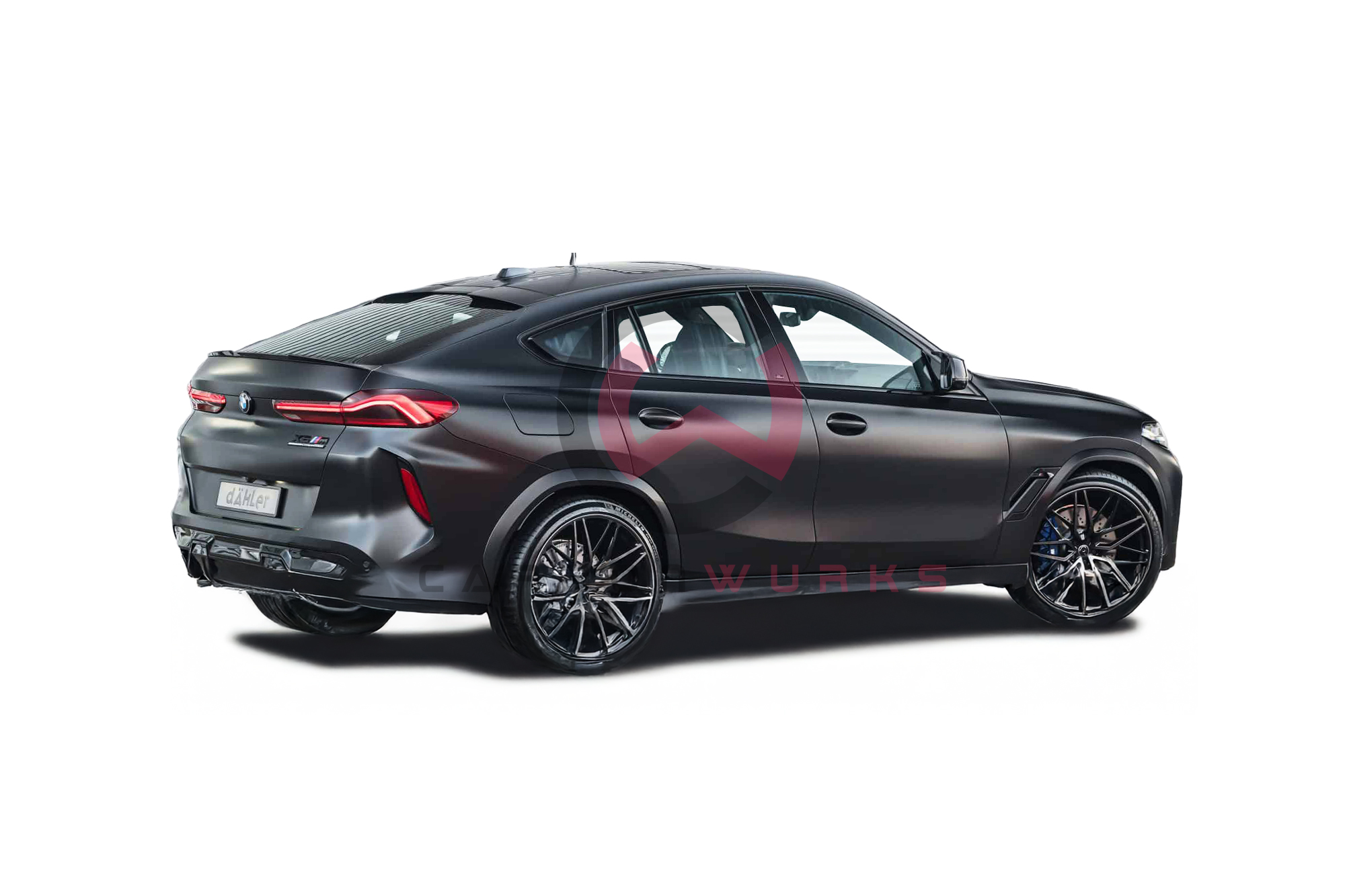 BMW X6M F96 dAhler Valved Exhaust System Carbonwurks Poole Bournemouth Dorset