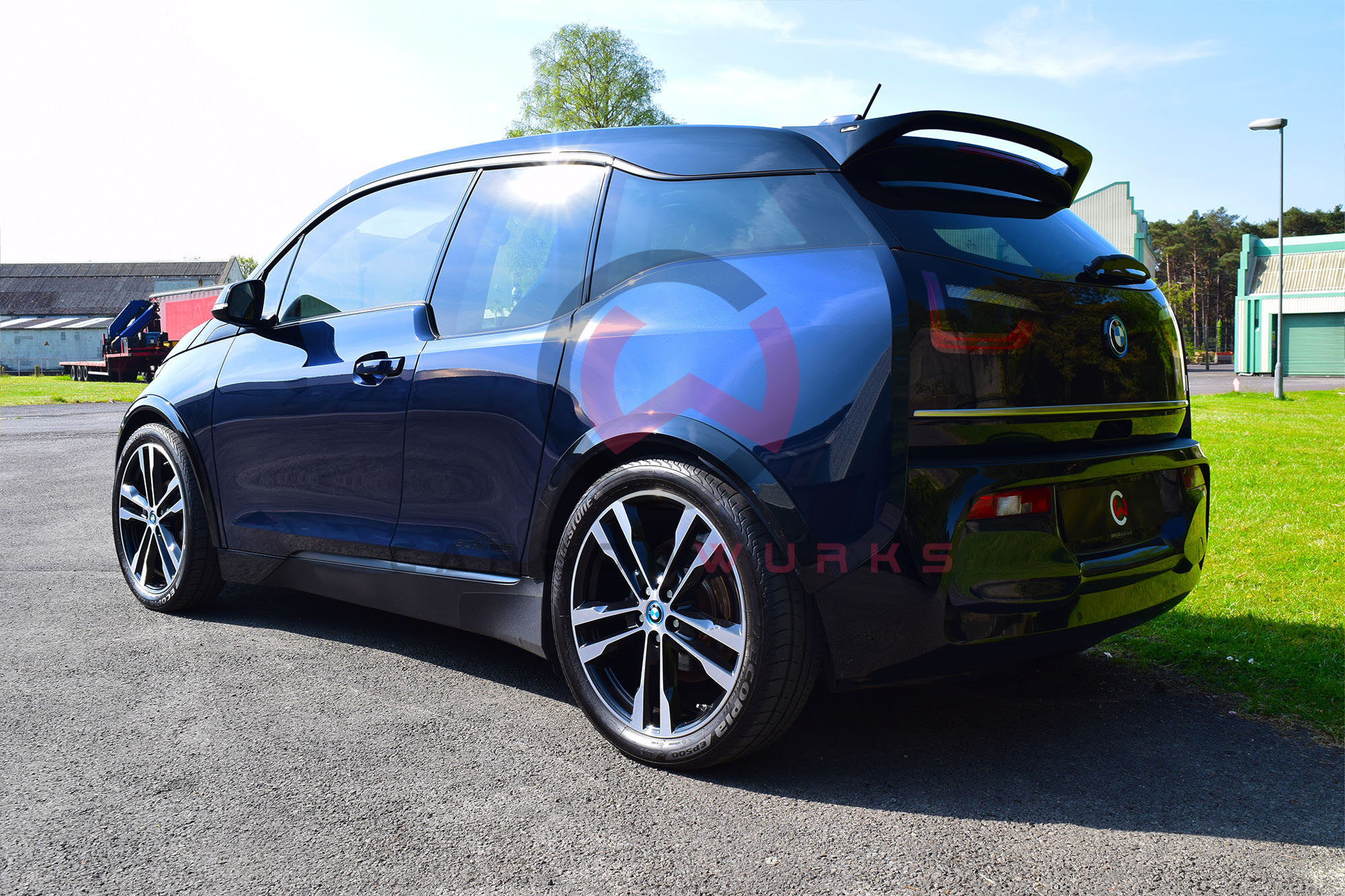 BMW i3 i3S i01 AC Schnitzer Front Splitter Carbonwurks Poole Bournemouth Dorset 5131501110
