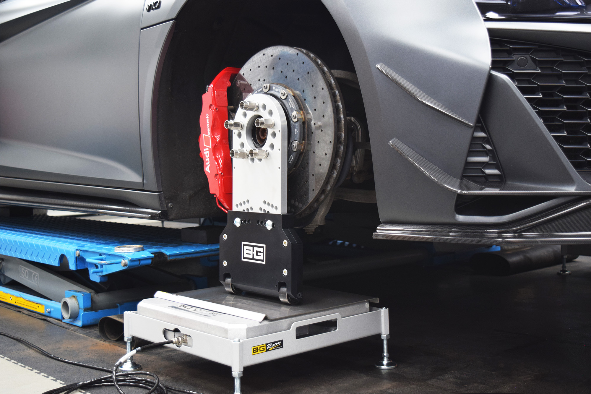 Vehicle & Track Car Corner Weighting & Balance in Bournemouth, Poole & Dorset Audi R8