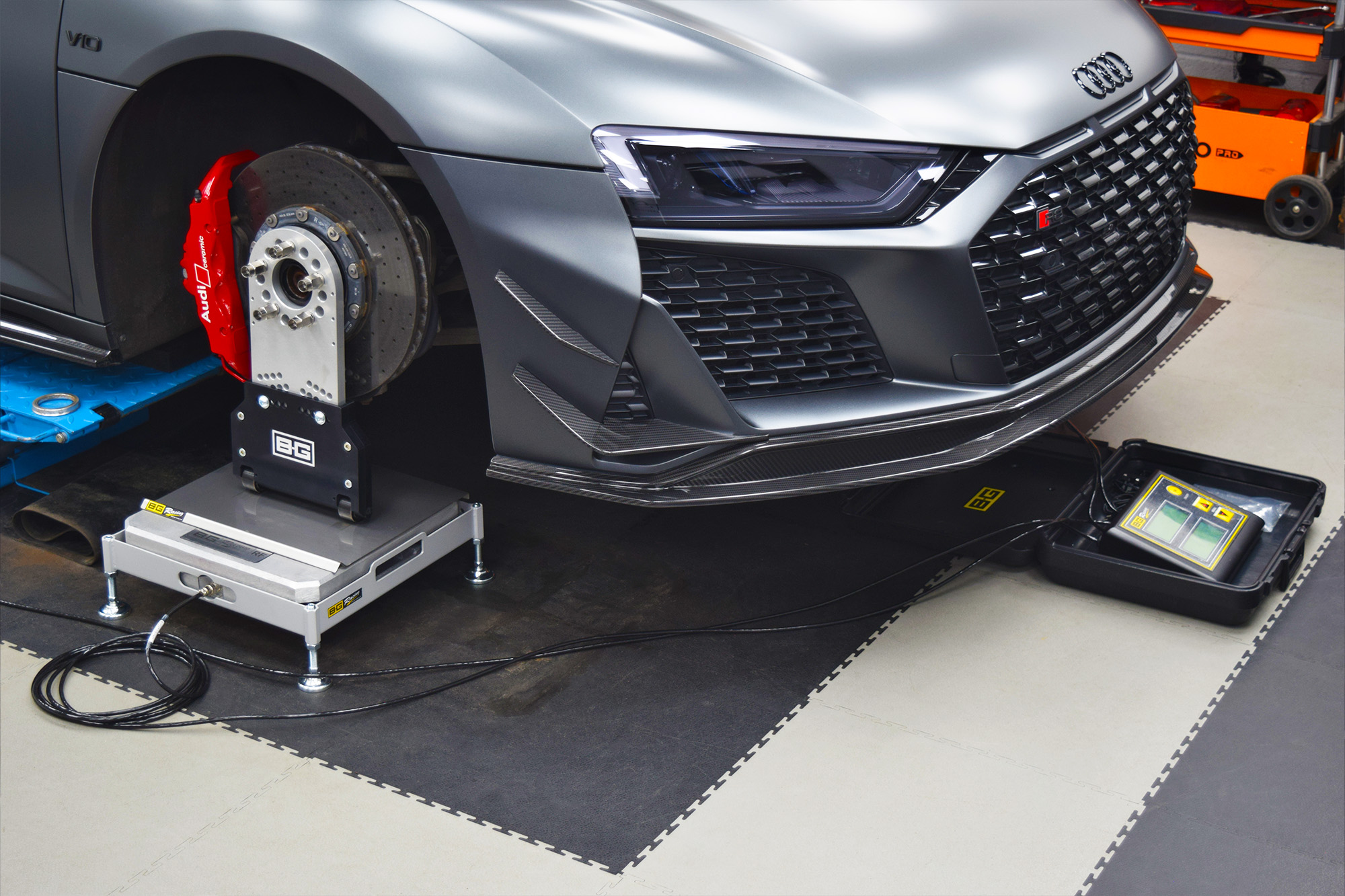 Vehicle & Track Car Corner Weighting & Balance in Bournemouth, Poole & Dorset Audi R8