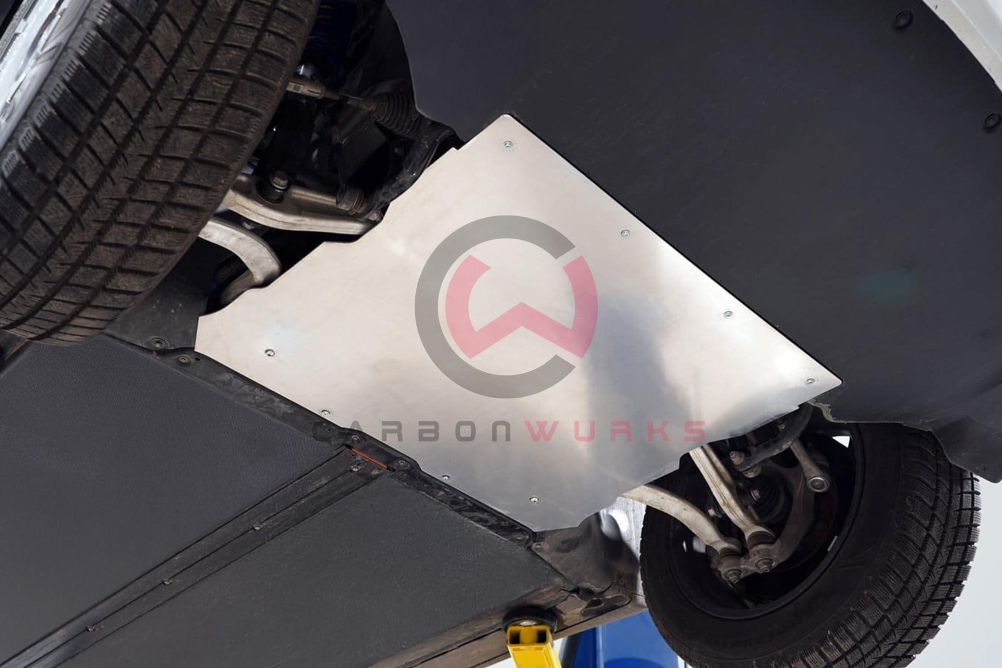 Mountain Pass Performance Aluminium Front Skid Plate For The Tesla Model 3 & Model Y.