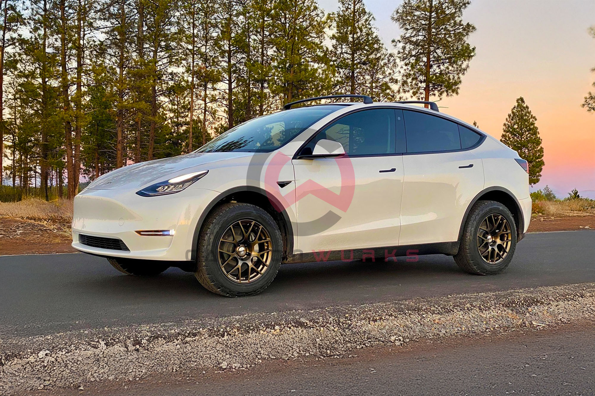 Tesla Model 3 / Y Mountain Pass Performance 1.75″ Suspension Lift Kit