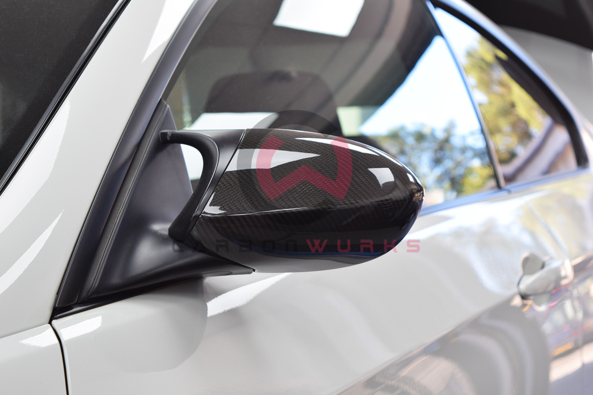 BMW E92 M3 Carbon Fibre Front Door Mirror Covers Carbonwurks Poole Bournemouth Dorset
