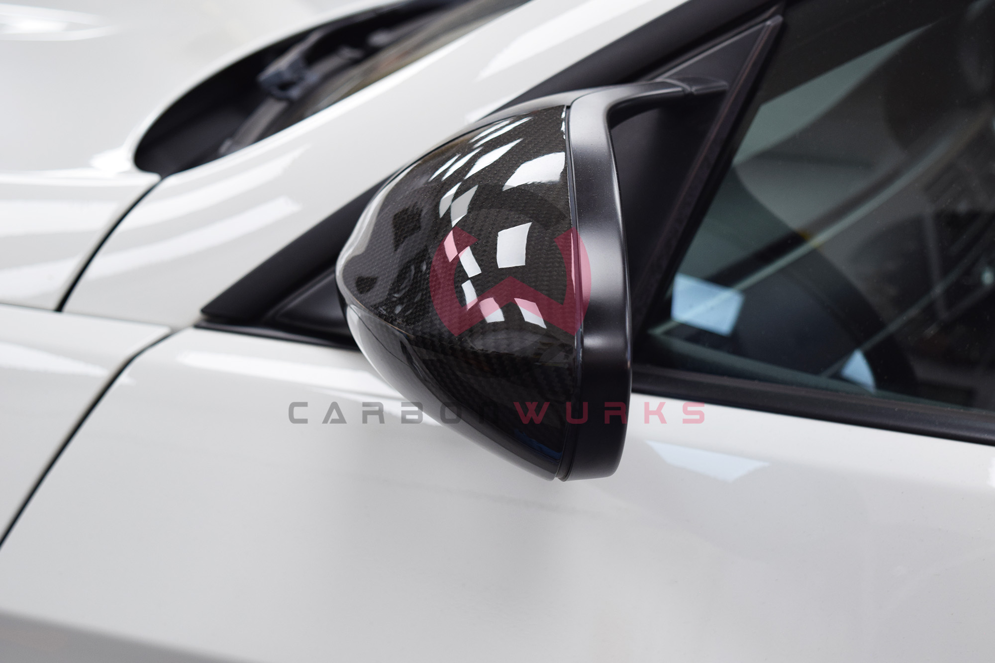 BMW E92 M3 Carbon Fibre Front Door Mirror Covers Carbonwurks Poole Bournemouth Dorset