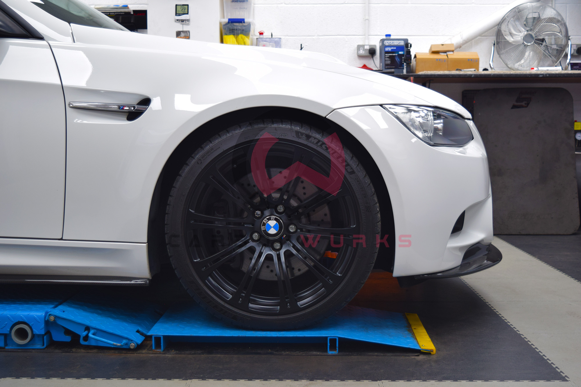 BMW E92 M3 Carbon Fibre Front Splitter Carbonwurks Poole Bournemouth Dorset