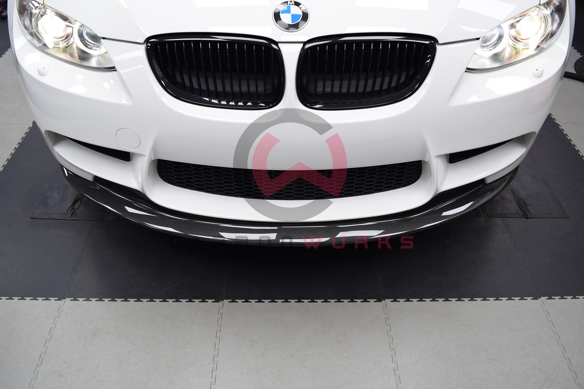 BMW E92 M3 Carbon Fibre Front Splitter Carbonwurks Poole Bournemouth Dorset
