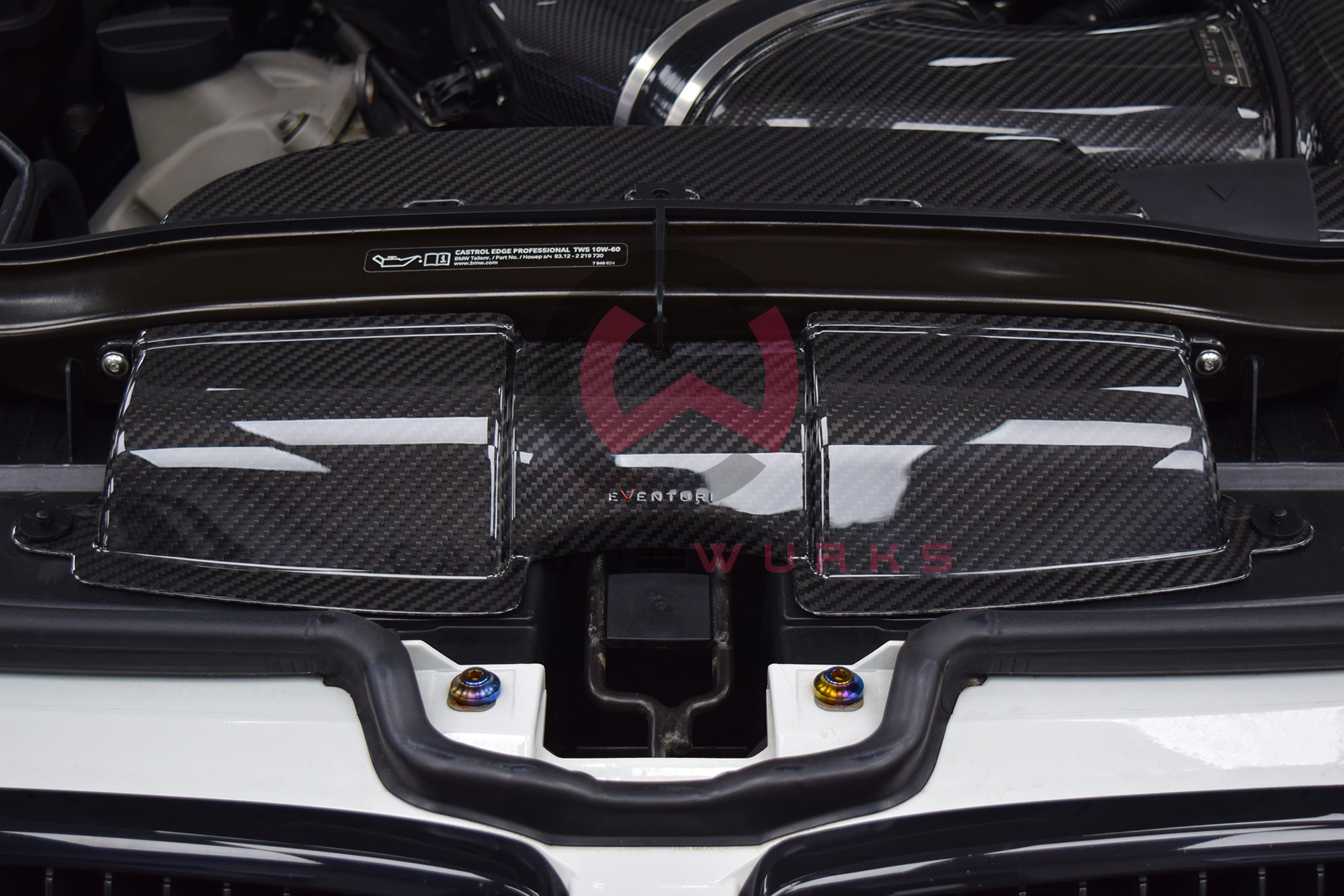 Eventuri Carbon Fibre Air Ducts BMW M3 E90 E92 Carbonwurks Poole Bournemouth Dorset
