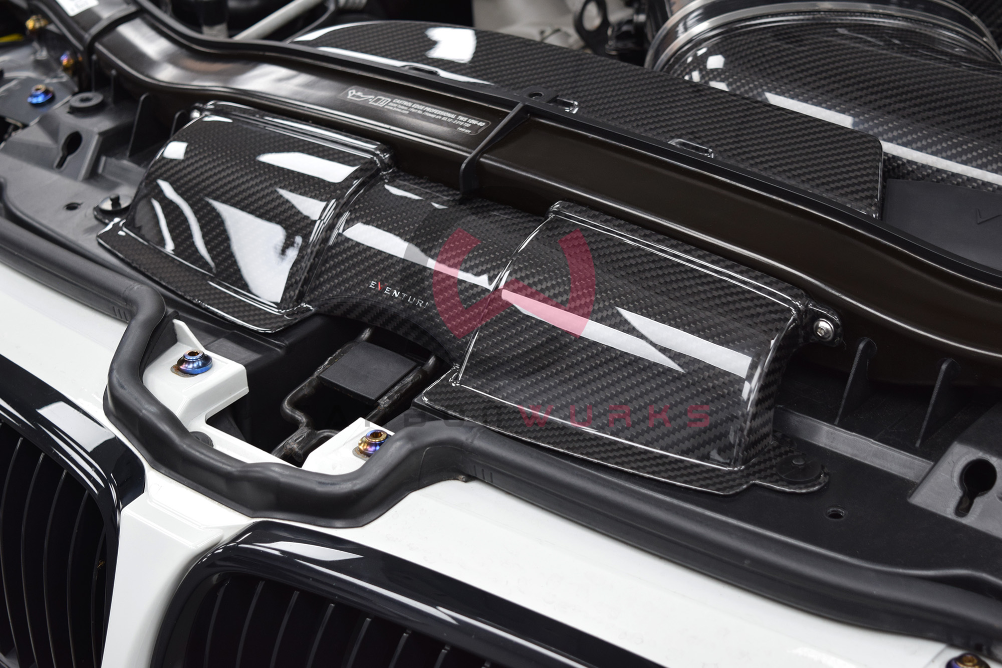 Eventuri Carbon Fibre Air Ducts BMW M3 E90 E92 Carbonwurks Poole Bournemouth Dorset