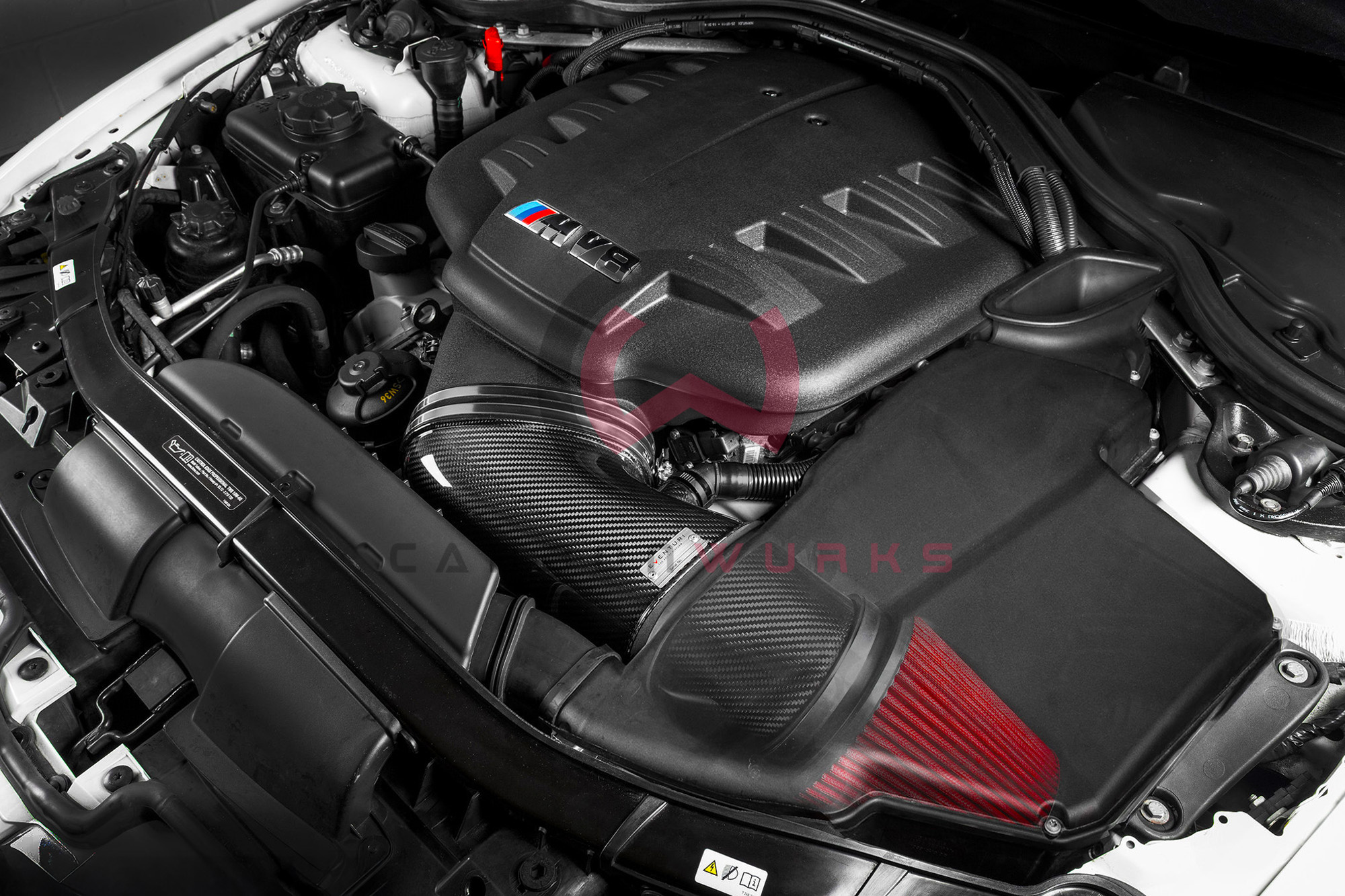 Eventuri Carbon Fibre Air Intake BMW M3 E90 E92 Carbonwurks Poole Bournemouth Dorset