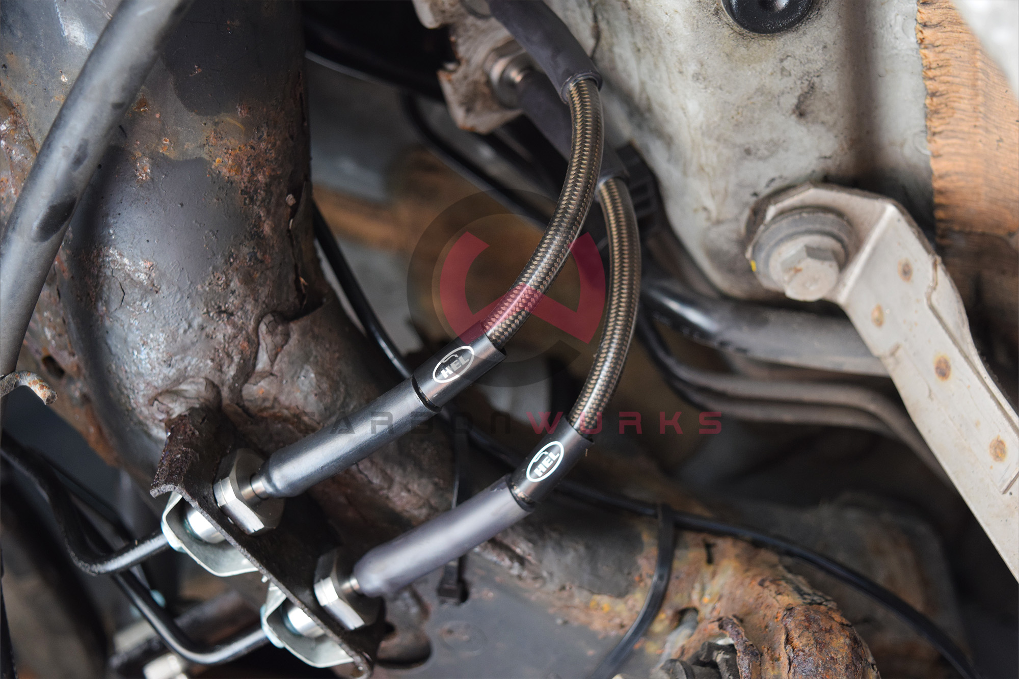 Hel Performance Braided Brake Lines BMW E90 E92 E93 M3 Carbonwurks Poole Bournemouth Dorset