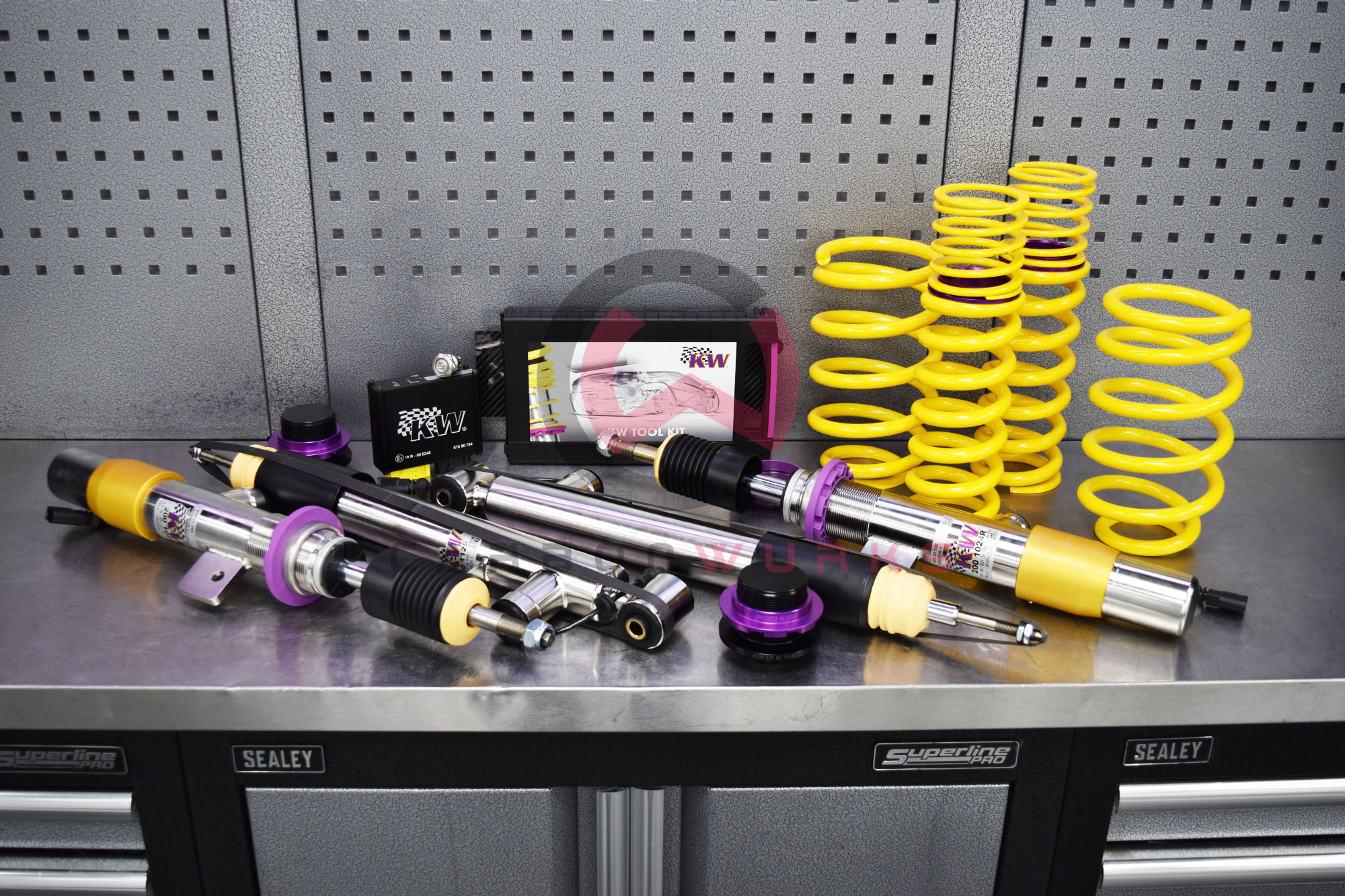 KW Suspension DDC ECU Inox Coilovers BMW M3 E90 E92 Carbonwurks Poole Bournemouth Dorset