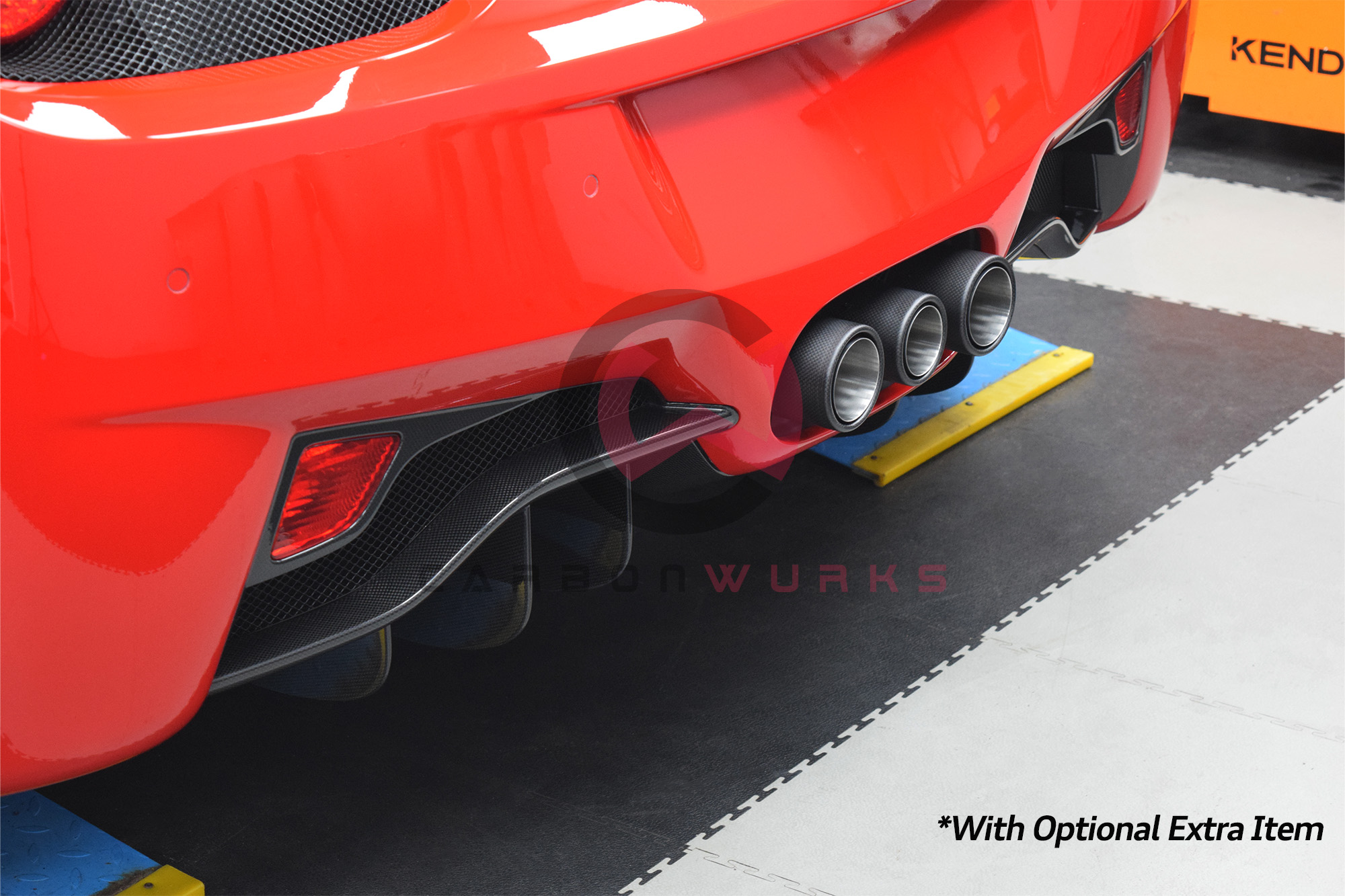 Ferrari 458 Italia Spider Novitec Sport Exhaust System Carbonwurks Poole Bournemouth Dorset