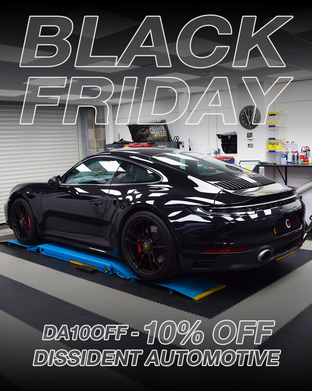 Carbonwurks Porsche Dissident Automotive Black Friday 2025 10% Discount