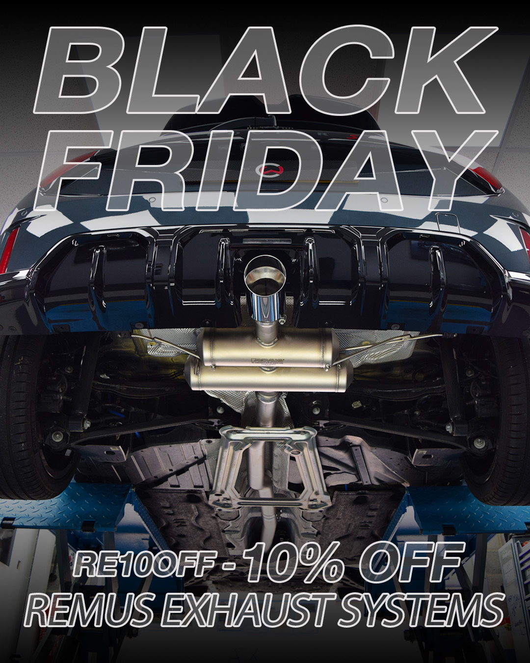 Carbonwurks Remus Exhaust Black Friday 2025 10% Discount