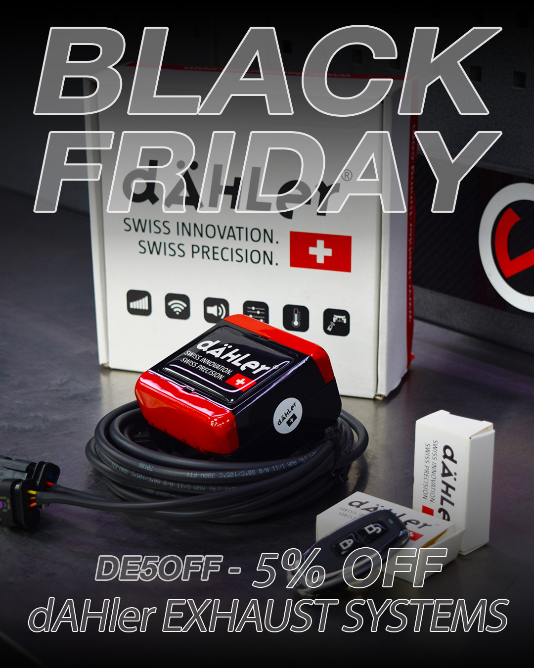 Carbonwurks dAHler Exhausts Black Friday 2025 5% Discount
