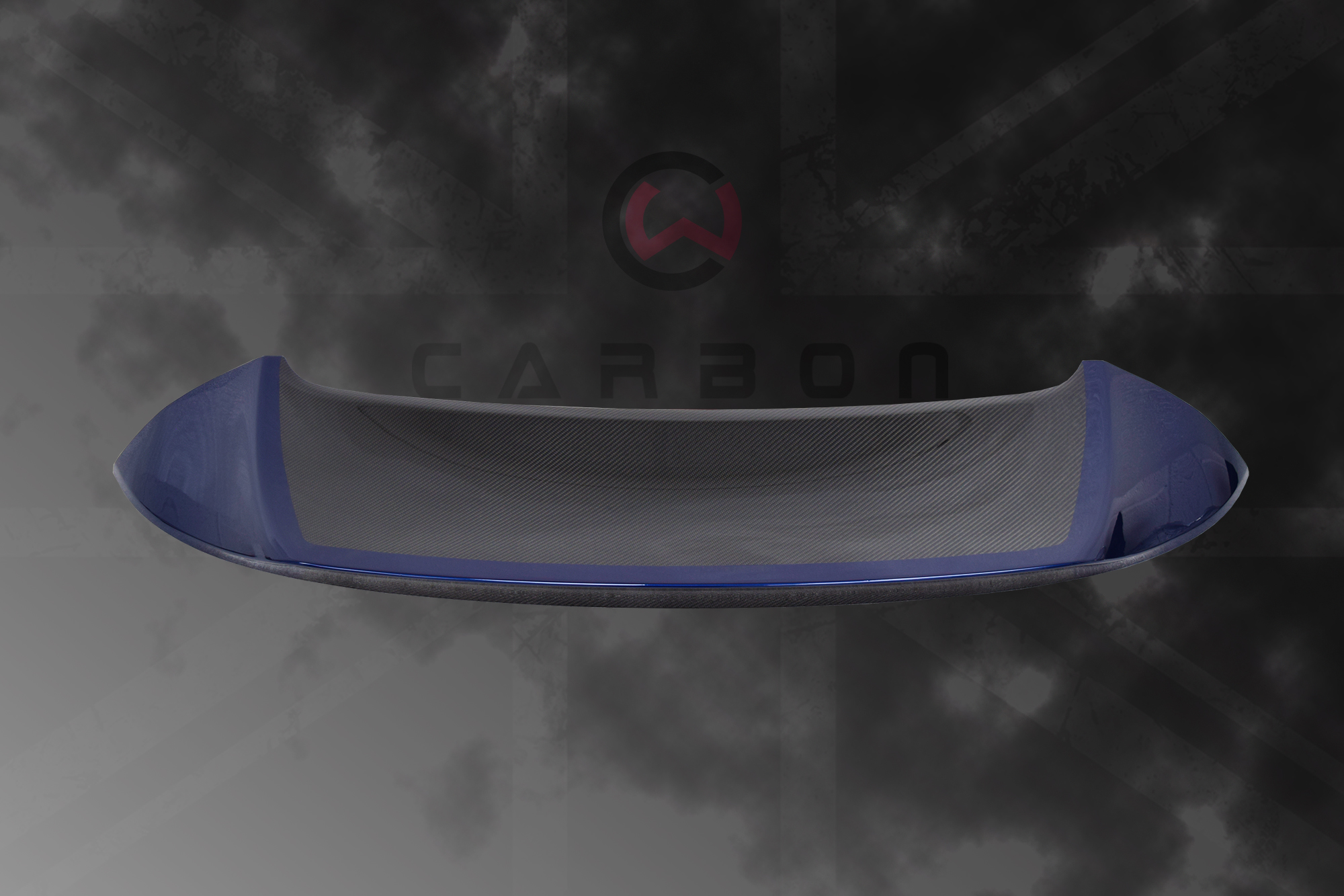 Carbonwurks Dissident Automotive Half Painted Carbon Fibre Ducktail Spoiler