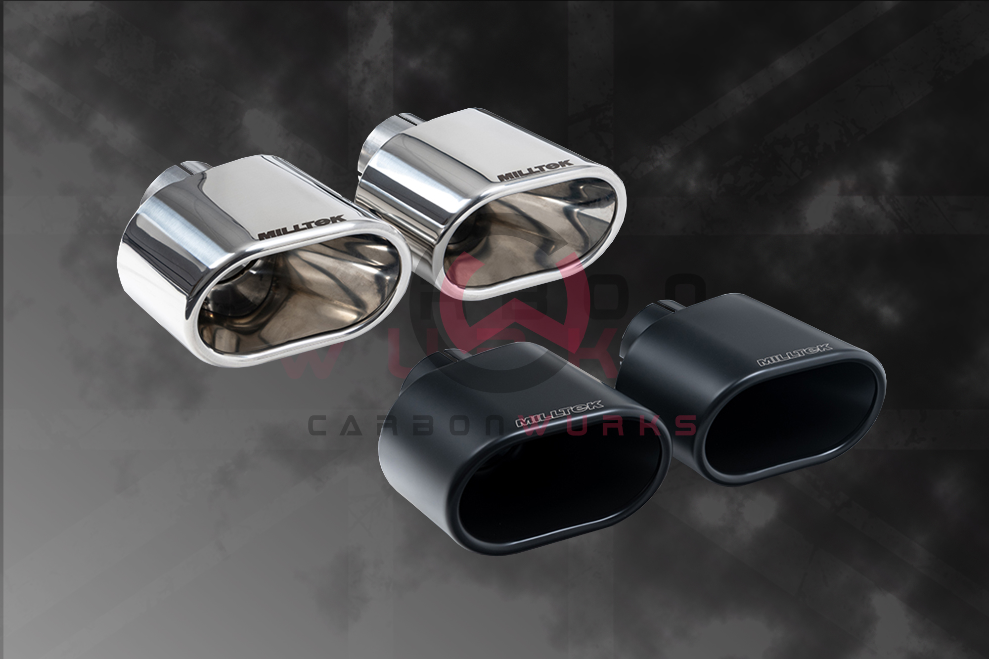 Range Rover Sport P530 L461 V8 Milltek Exhaust System Carbonwurks Poole Bournemouth Dorset