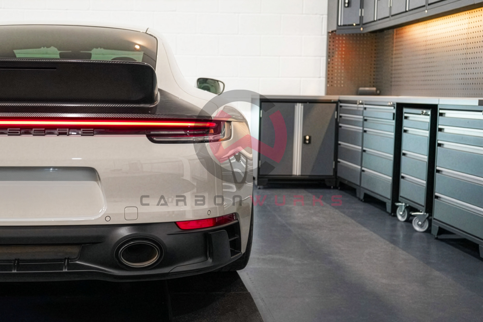 Dissident Automotive Porsche 911 (992.1) Coupe Carbon Fibre Fixed Ducktail Spoiler