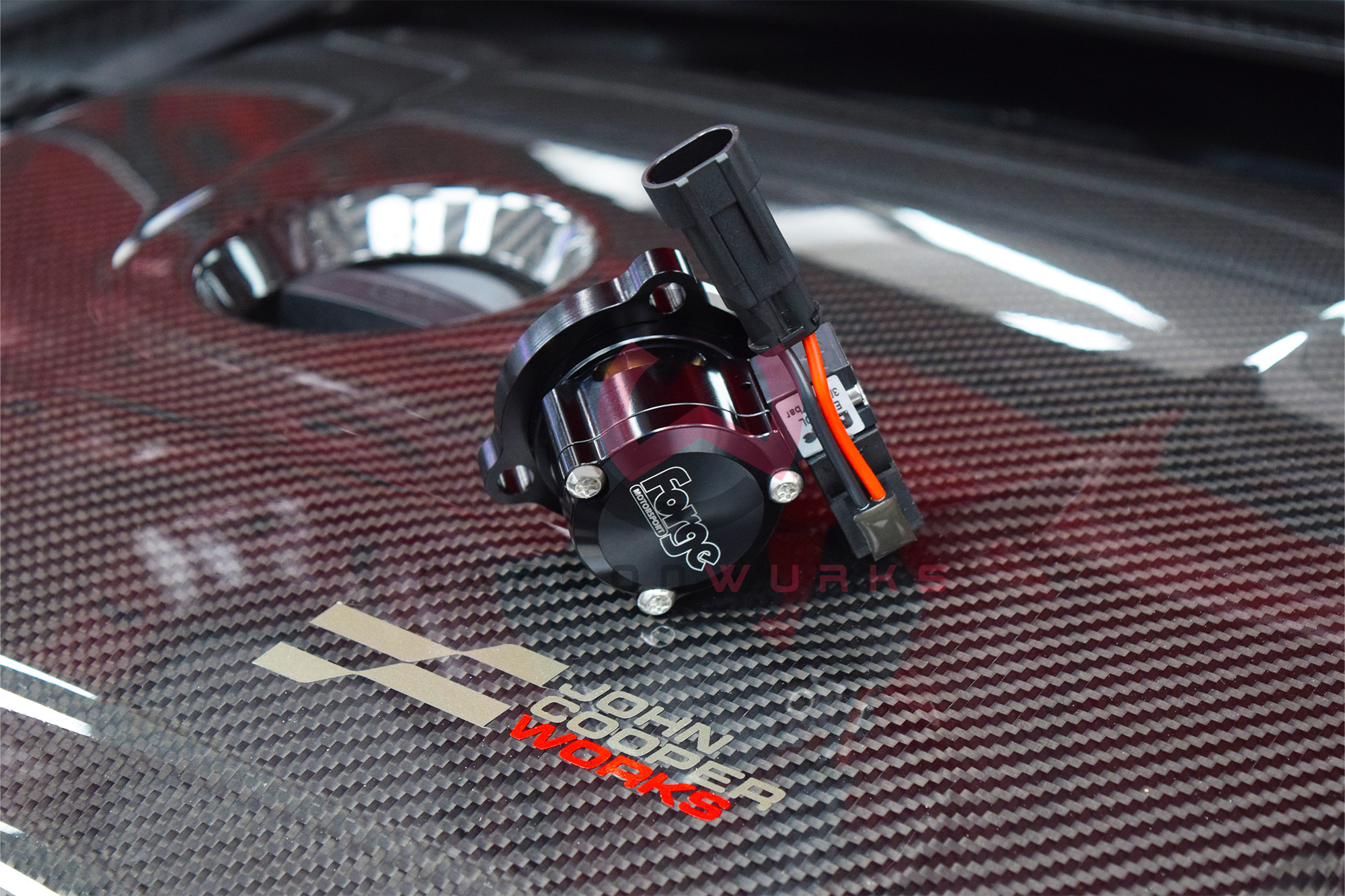 Mini Cooper S JCW F66 Forge Motorsport E-DV Atmospheric Dump Valve Carbonwurks Poole Bournemouth Dorset