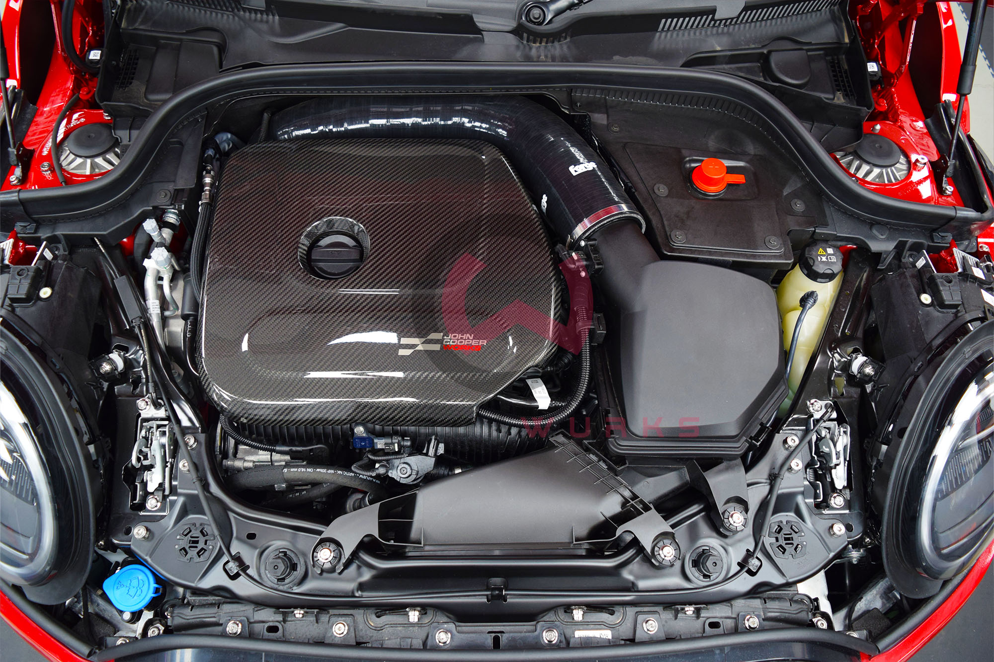 Mini Cooper S JCW F65 F66 F67 Forge Motorsport High Inlet Intake Pipe Resonator Delete Carbonwurks Poole Bournemouth Dorset