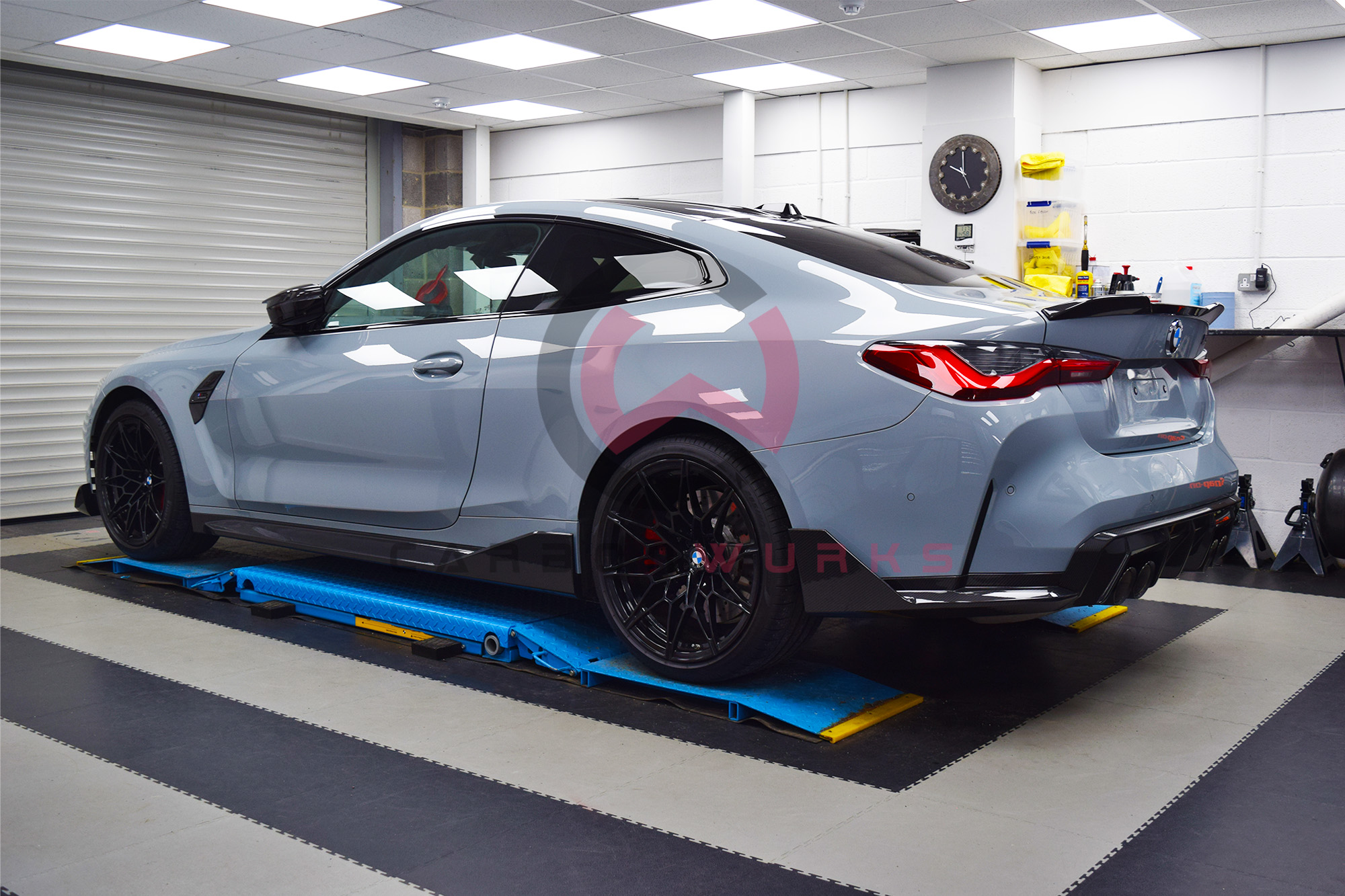 BMW M3 G80 M4 G82 CS Style Carbon Fibre Boot Lip Spoiler Carbonwurks Poole Bournemouth Dorset