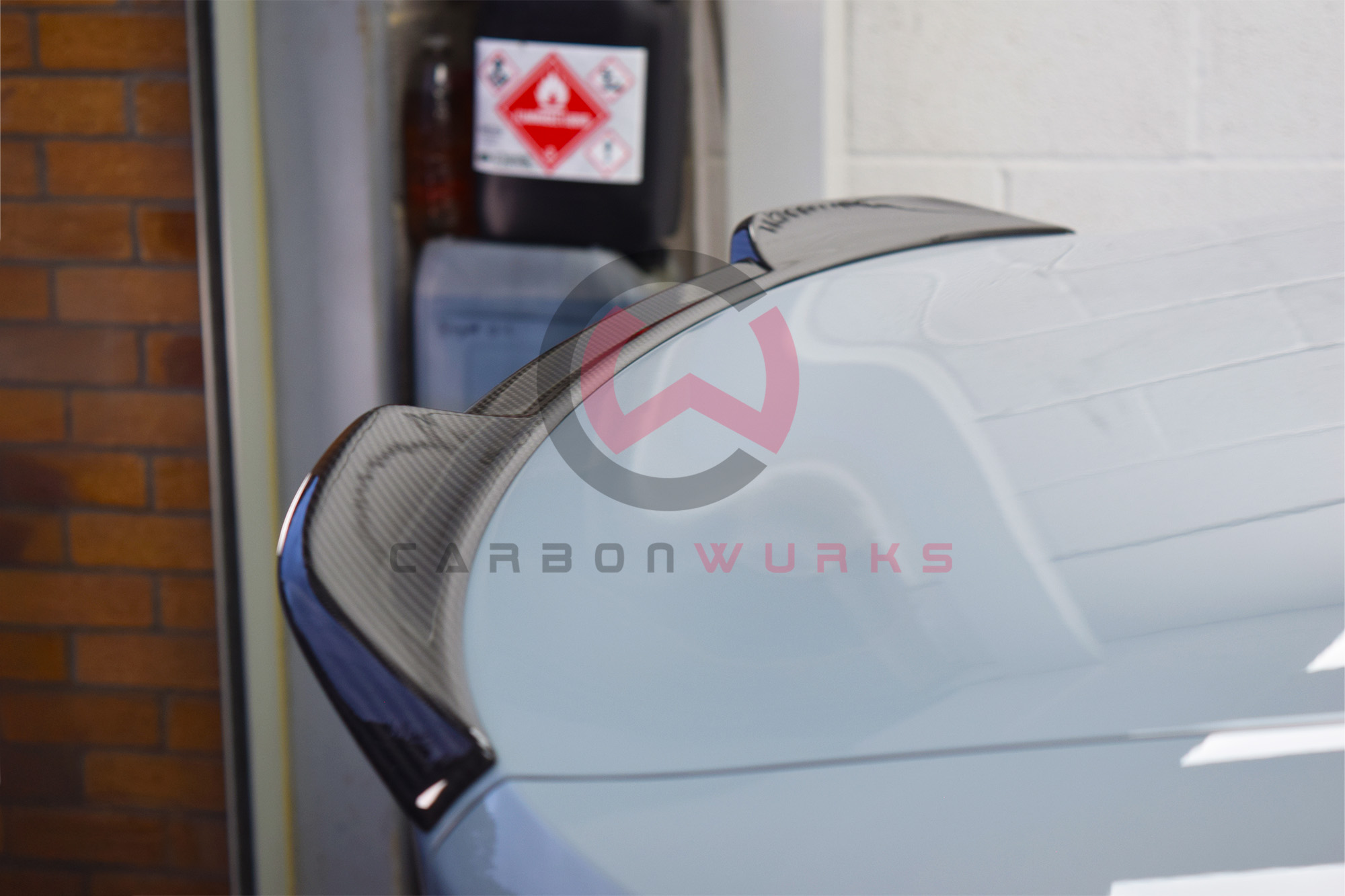 BMW M3 G80 M4 G82 CS Style Carbon Fibre Boot Lip Spoiler Carbonwurks Poole Bournemouth Dorset