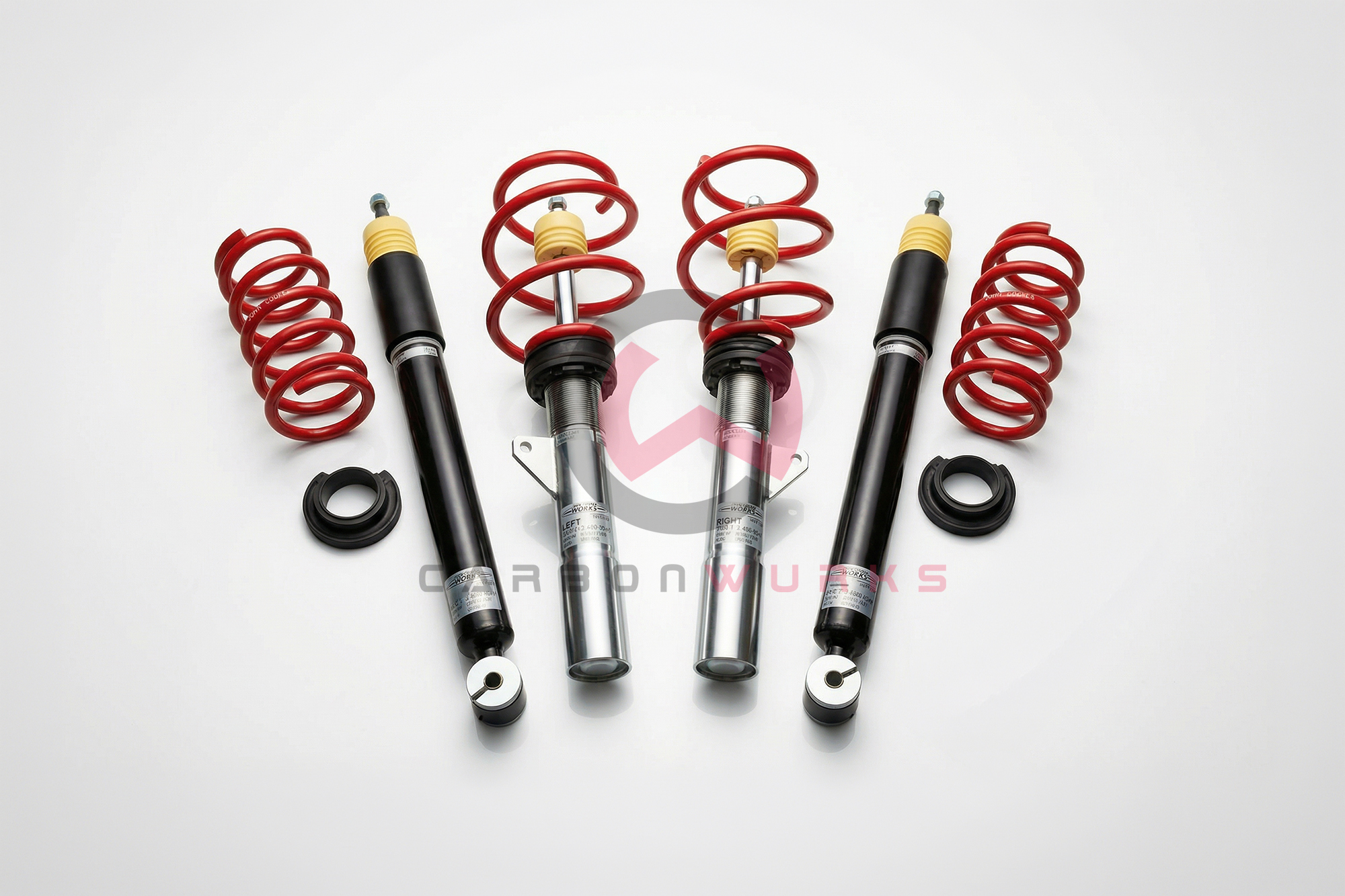 Mini Cooper S JCW F66 JCW Pro Suspension Coilover Upgrade Kit Carbonwurks Poole Bournemouth Dorset
