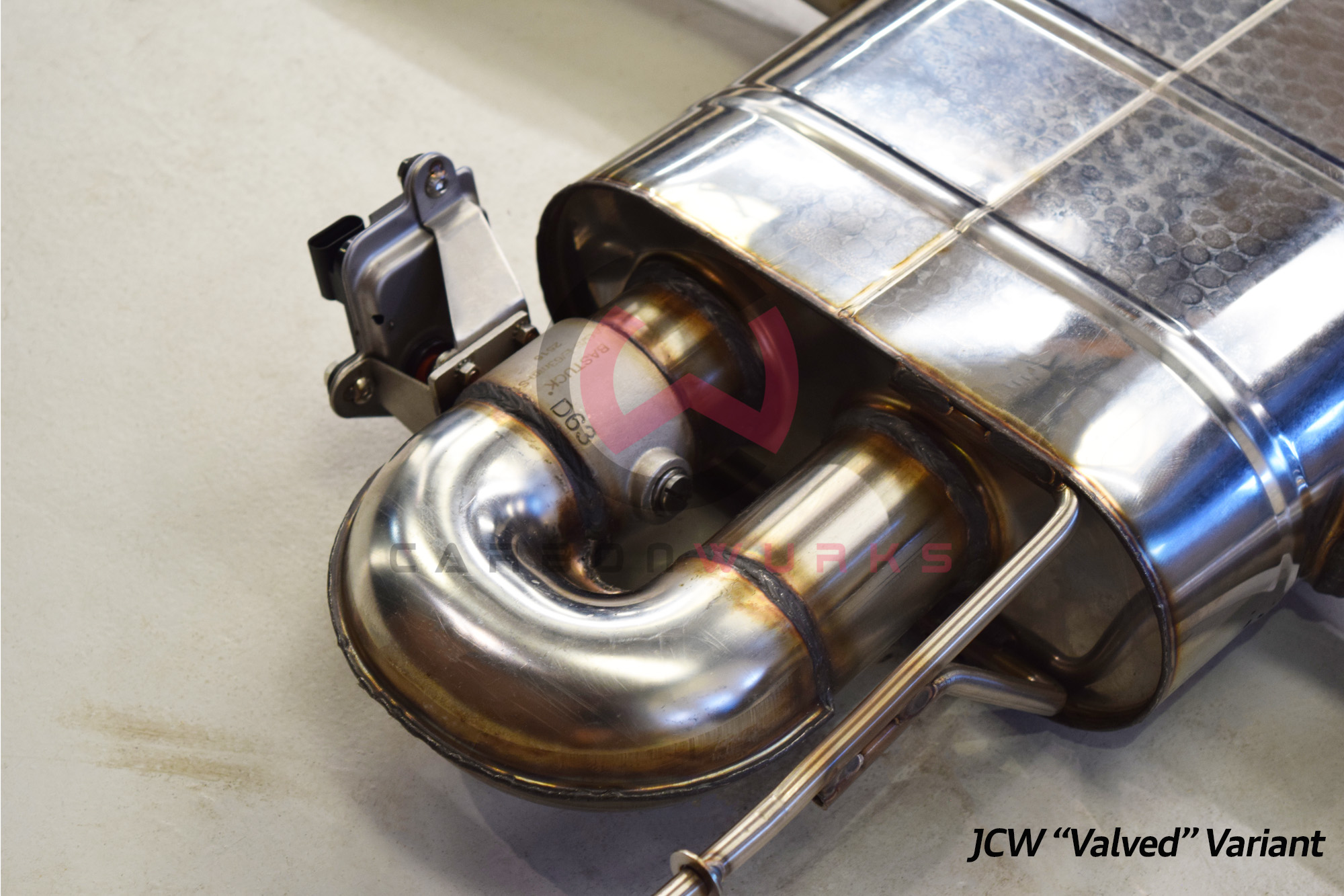 Mini Cooper S JCW F66 AC Schnitzer Exhaust System Carbonwurks Poole Bournemouth Dorset