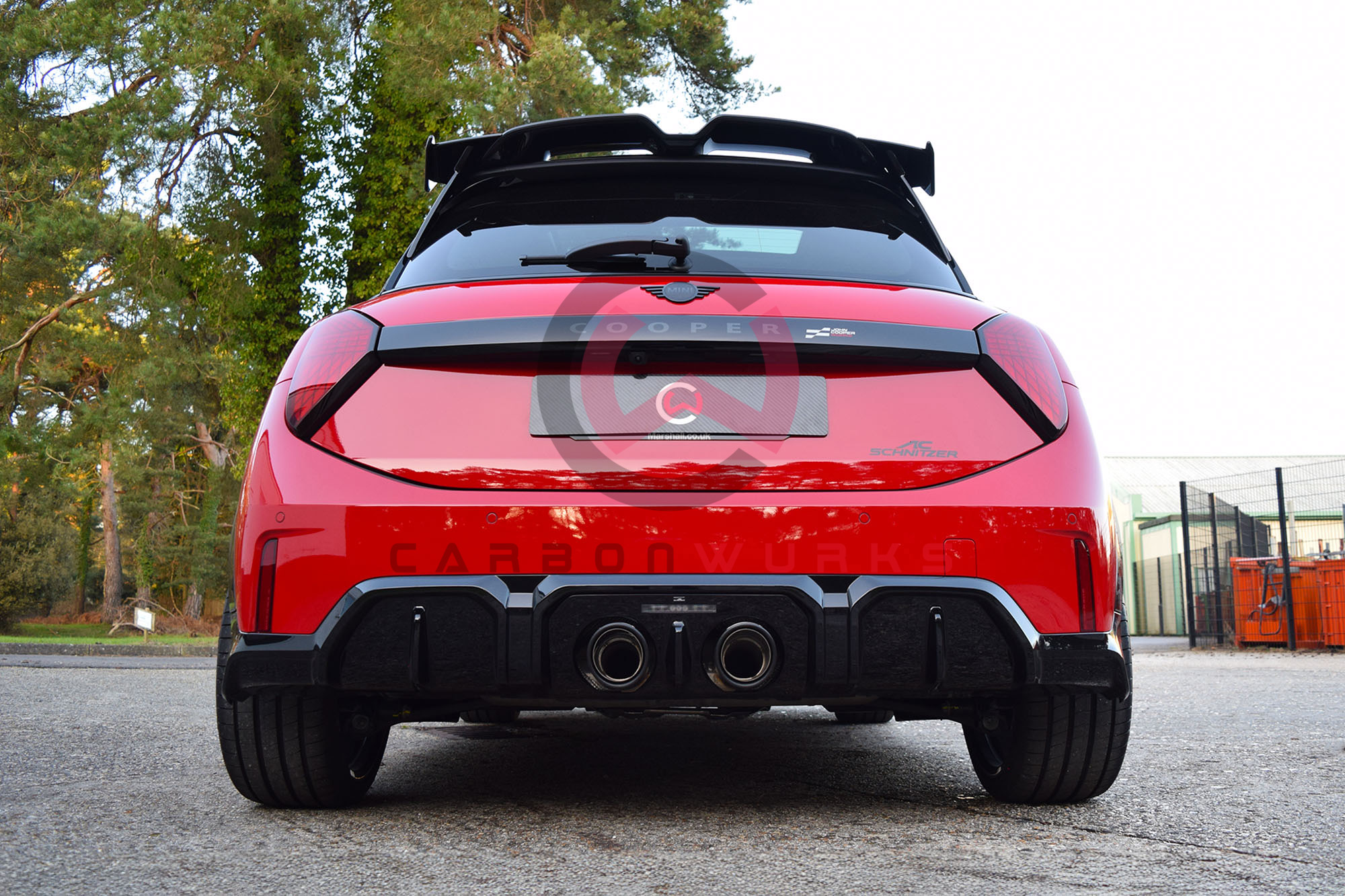 Mini Cooper S JCW F66 AC Schnitzer Exhaust System Carbonwurks Poole Bournemouth Dorset