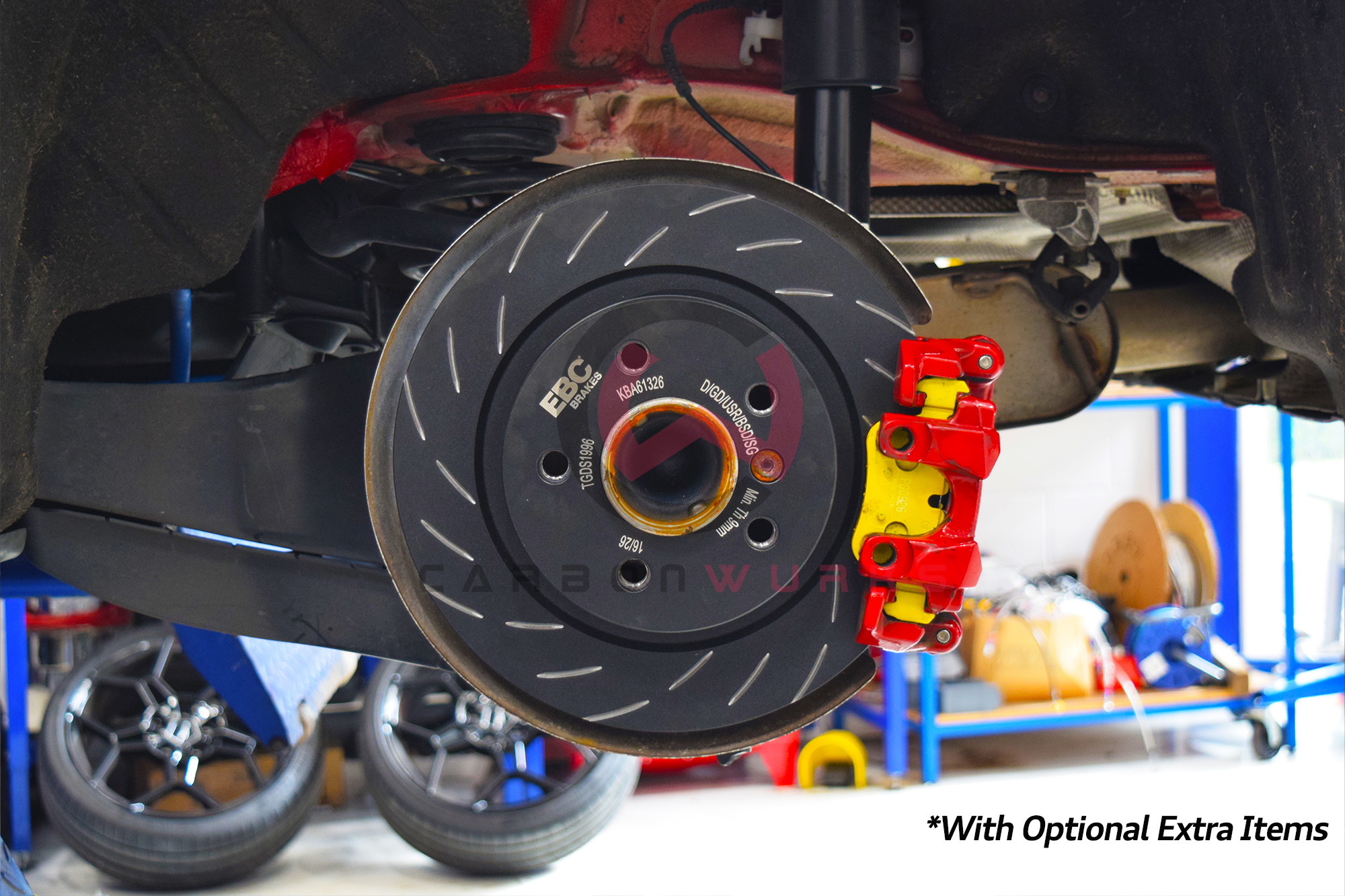 Mini Cooper S JCW F66 F65 EBC Brakes Apollo Big Brake Kit Carbonwurks Poole Bournemouth Dorset