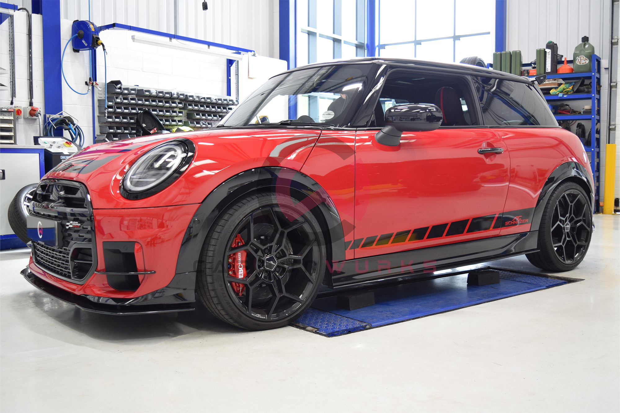 Mini Cooper S / JCW F66 EBC Brakes - Apollo Big Brake Kit