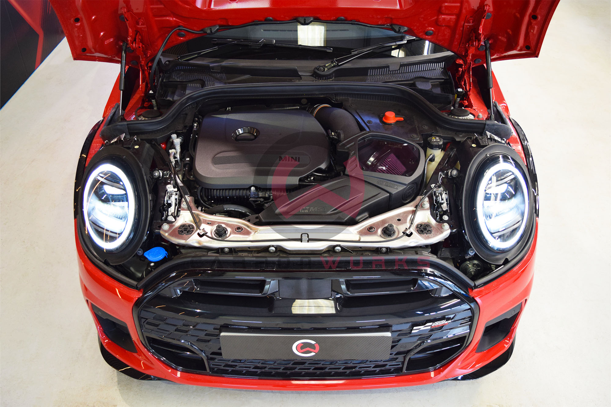Mini Cooper S JCW F65 F66 F67 MST Performance MIU03 Air Intake Filter Carbonwurks Poole Bournemouth Dorset