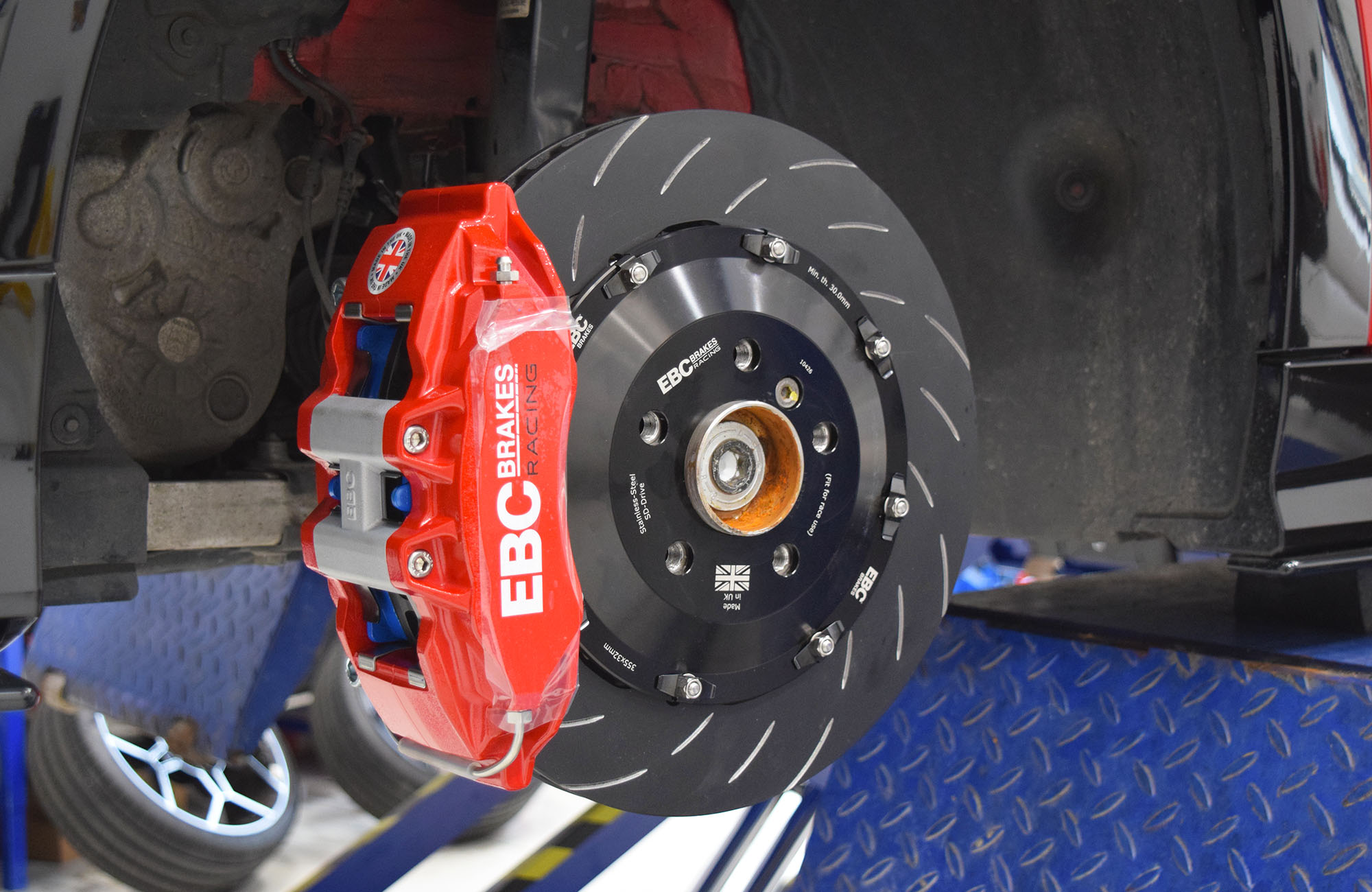 Mini Cooper S JCW F66 F65 EBC Brakes Apollo Big Brake Kit Carbonwurks Poole Bournemouth Dorset