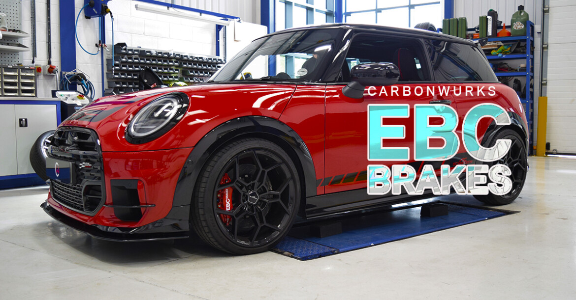 Mini Cooper S JCW F66 F65 EBC Brakes Apollo Big Brake Kit Carbonwurks Poole Bournemouth Dorset
