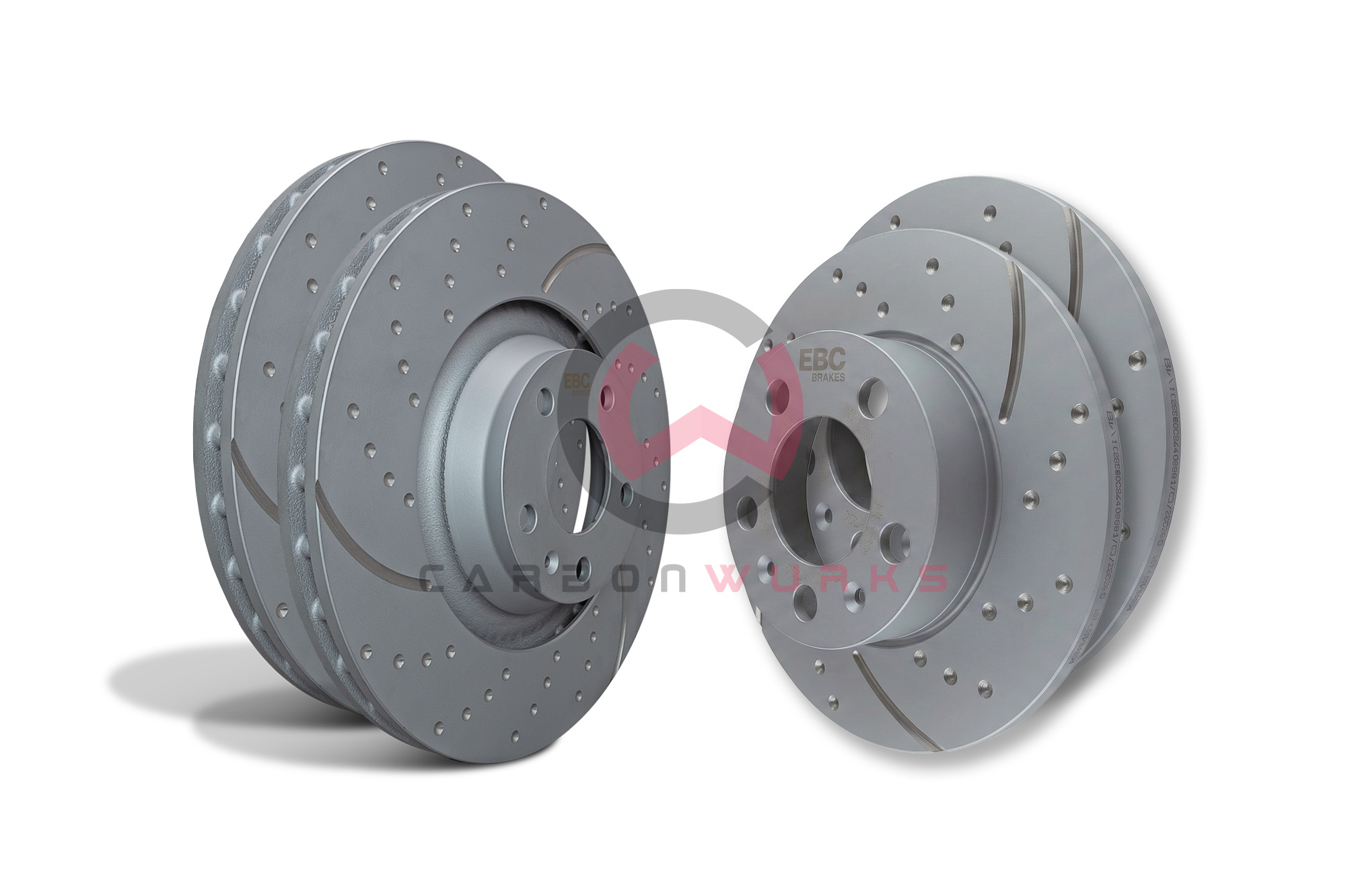 Mini Cooper S JCW F66 EBC Complete Front & Rear Performance Brake Kit Upgrade Carbonwurks Poole Bournemouth Dorset