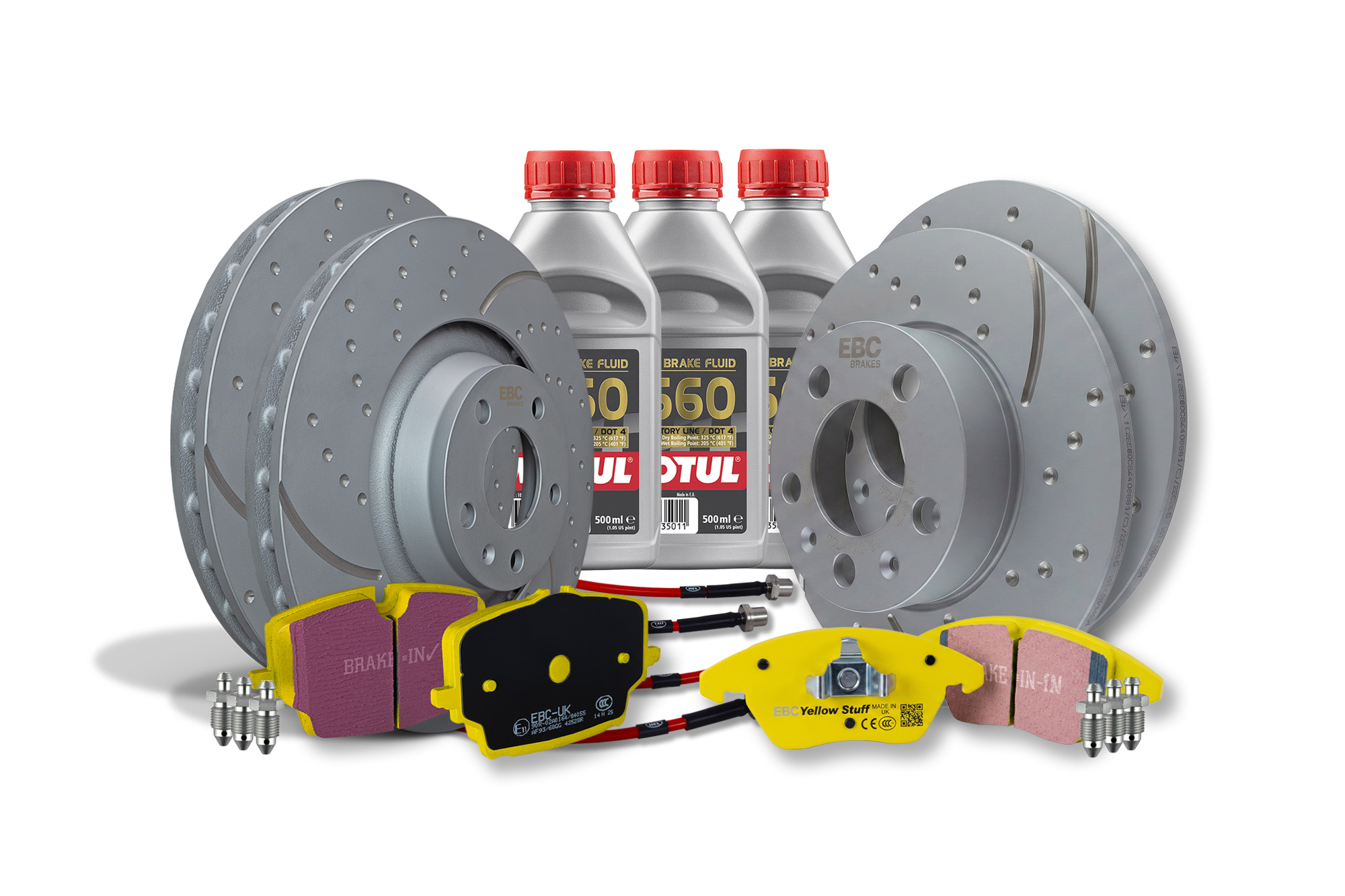 Mini Cooper S JCW F66 EBC Complete Front & Rear Performance Brake Kit Upgrade Carbonwurks Poole Bournemouth Dorset