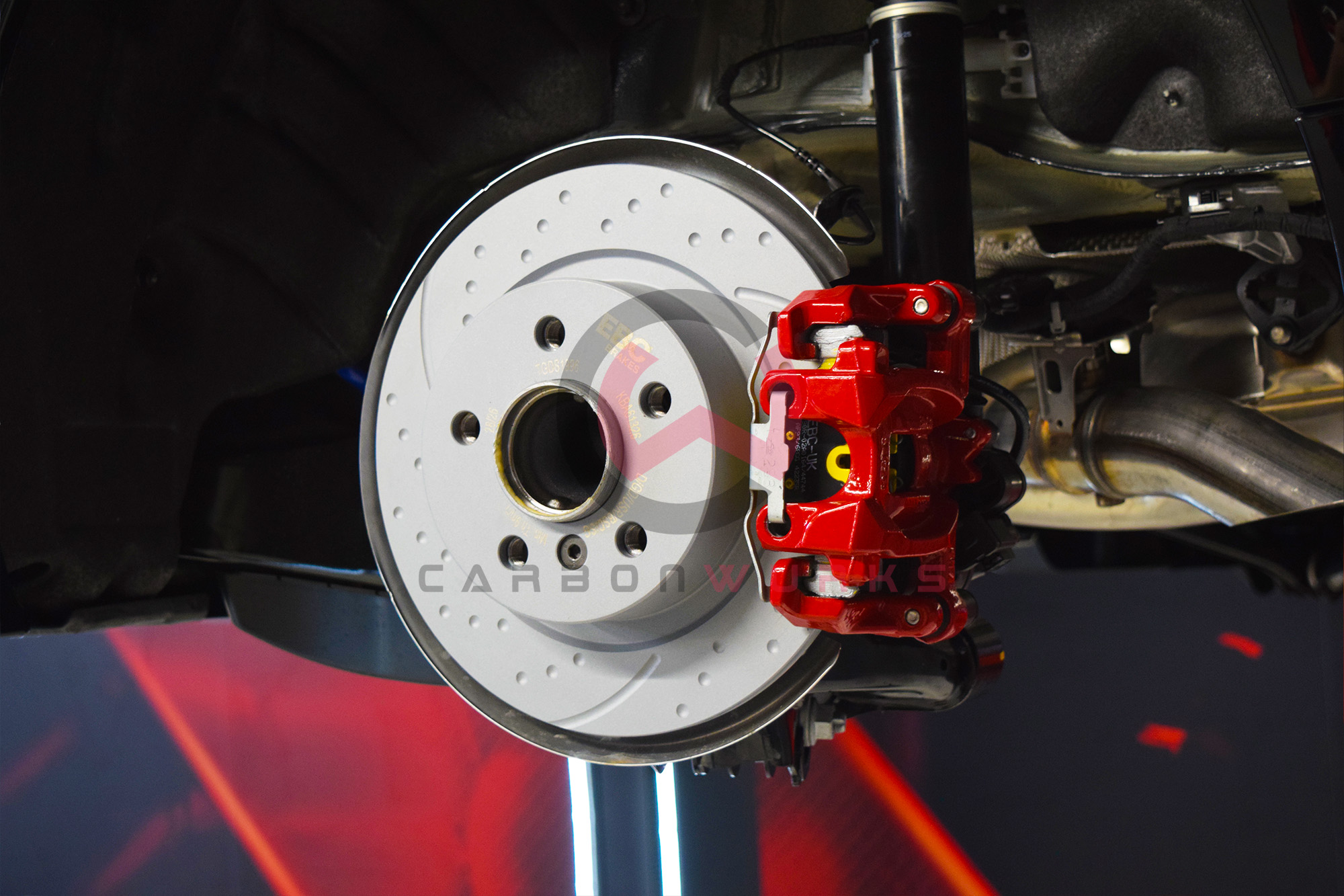 Mini Cooper S JCW F66 EBC Complete Front & Rear Performance Brake Kit Upgrade Carbonwurks Poole Bournemouth Dorset