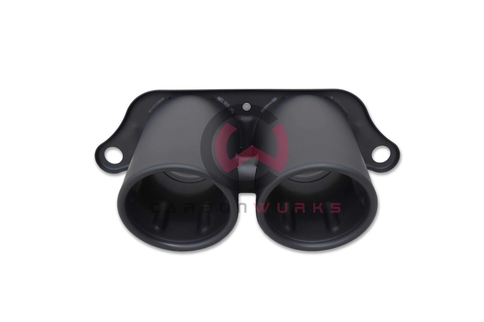 Porsche GT3 992 Akrapovic Matte Black Cerakote Exhaust Tips Carbonwurks Poole Bournemouth Dorset
