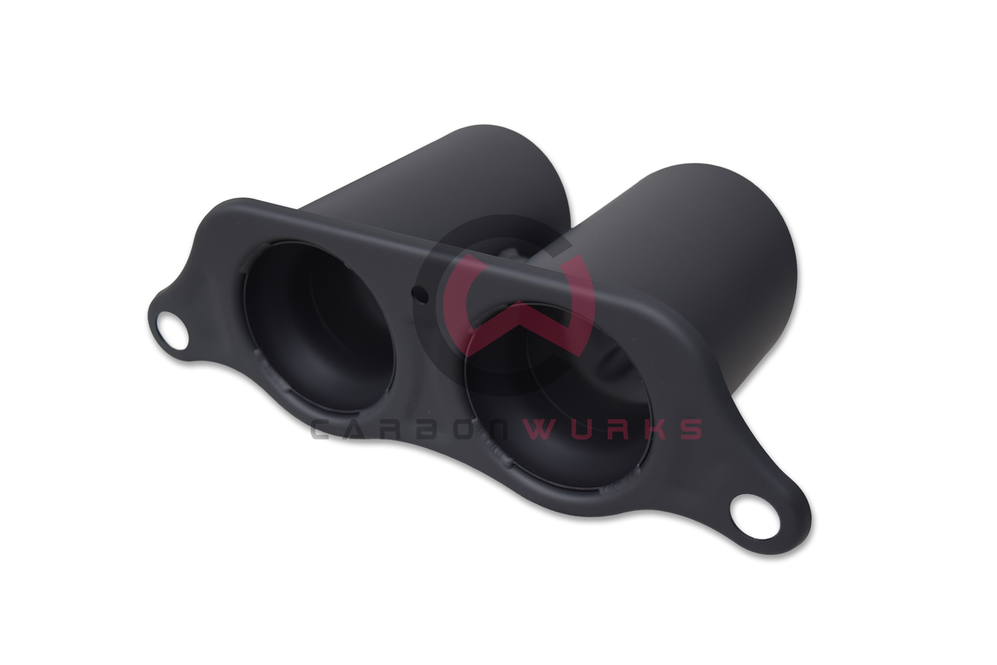 Porsche GT3 992 Akrapovic Matte Black Cerakote Exhaust Tips Carbonwurks Poole Bournemouth Dorset