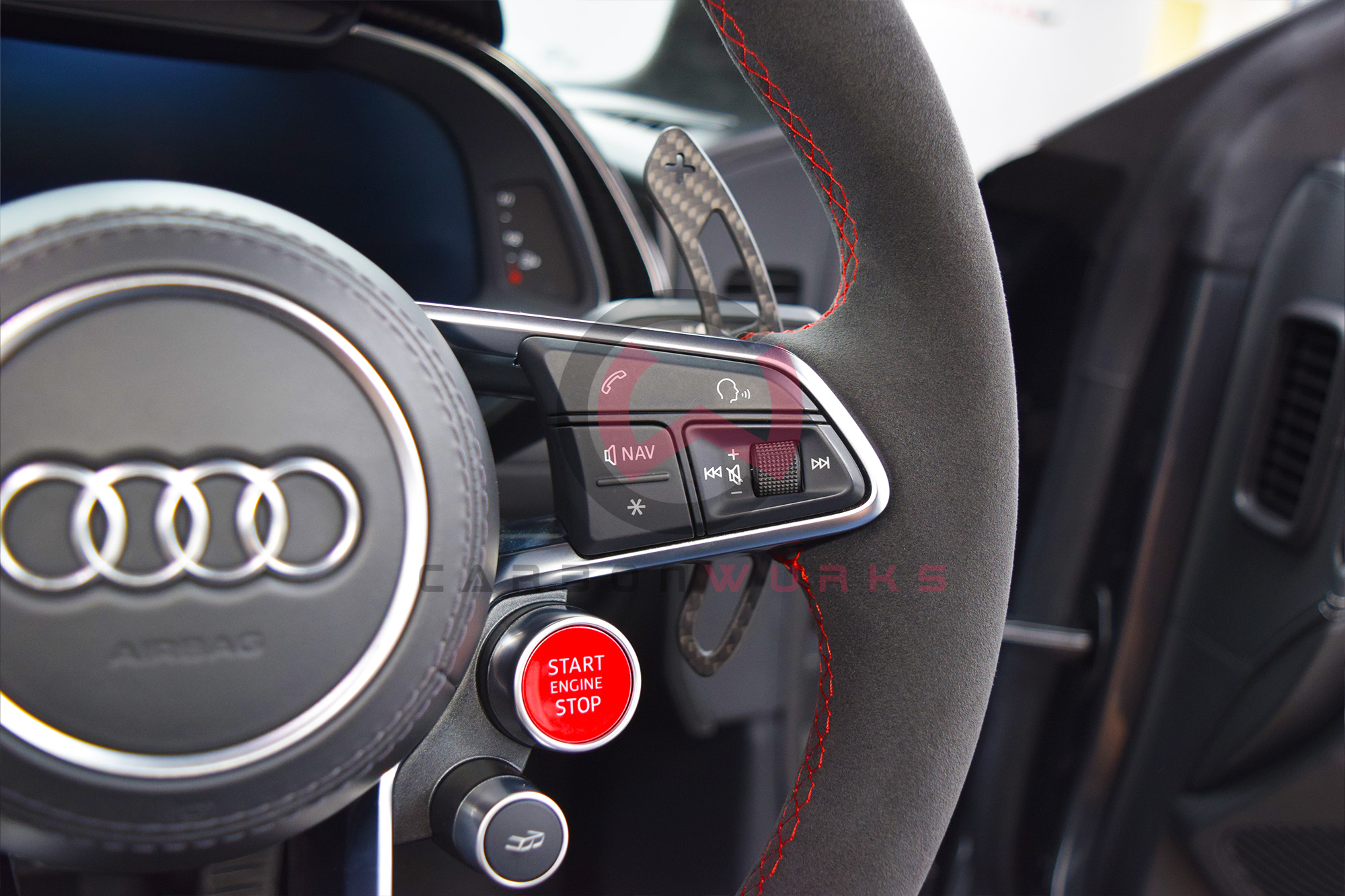 Audi R8 4S Gen 2 Magnetic Carbon Fibre Paddle Shifters