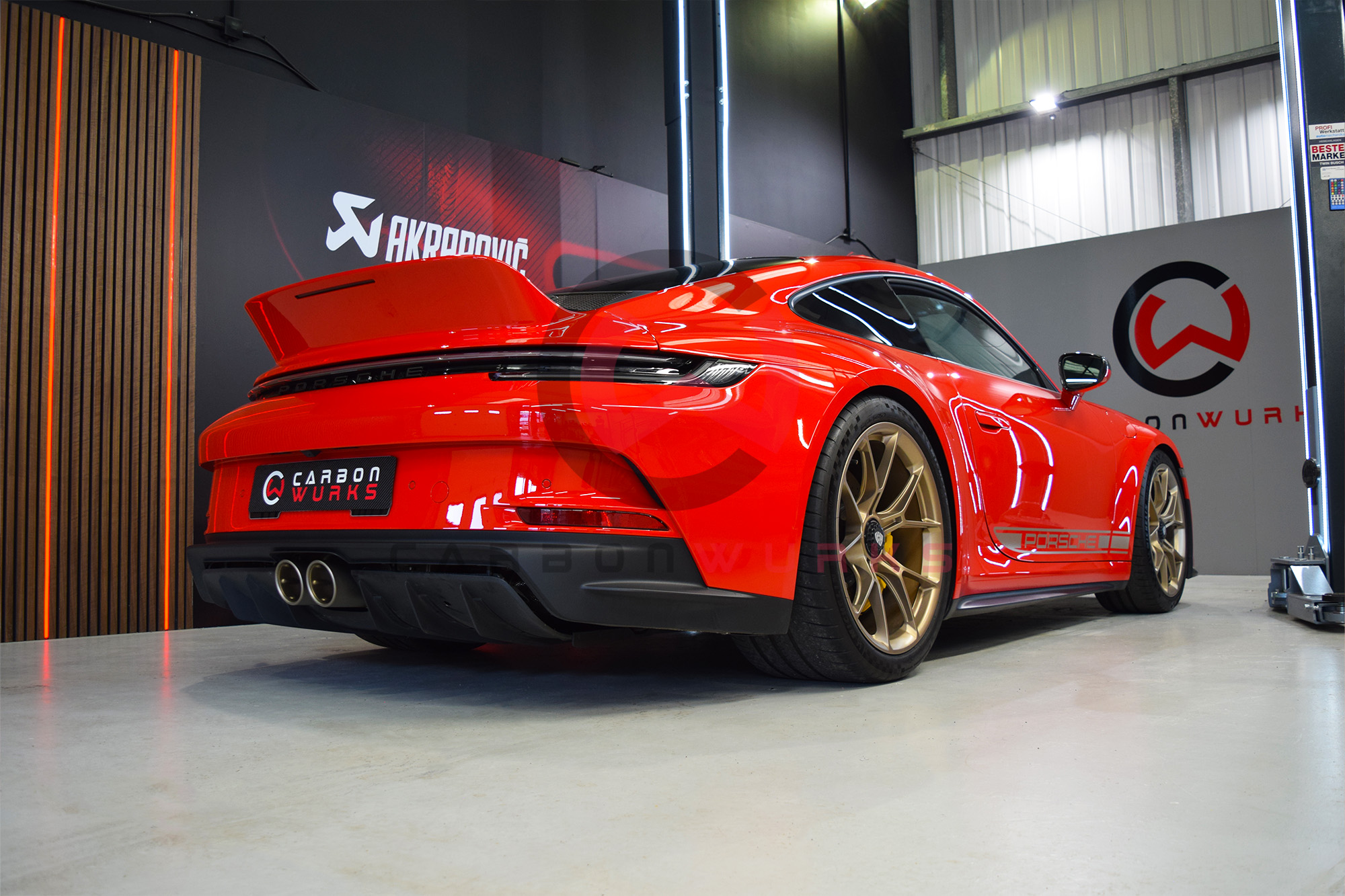Dissident Automotive Porsche GT3 Touring (992) Coupe Carbon Fibre Fixed Ducktail Spoiler