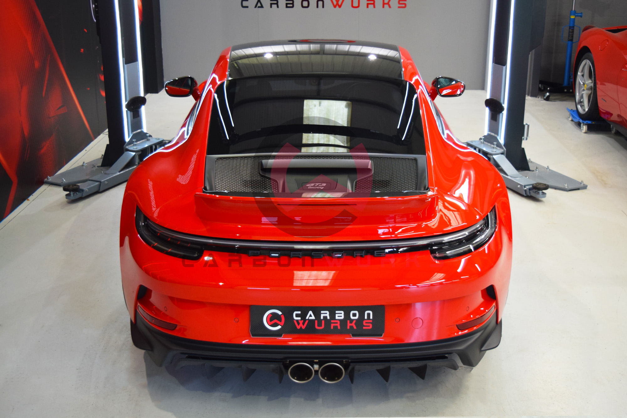 Dissident Automotive Porsche GT3 Touring (992) Coupe Carbon Fibre Fixed Ducktail Spoiler