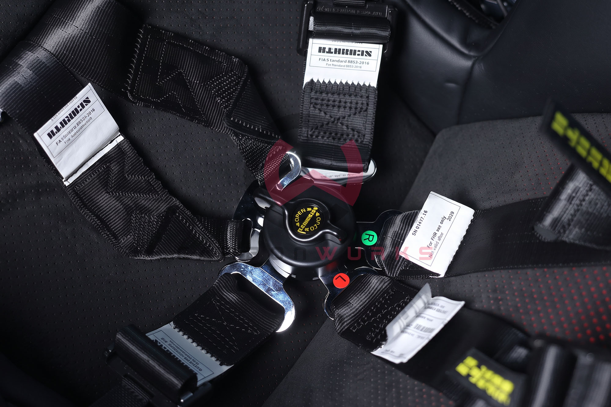 Genuine Porsche GT3 / GT3 RS 992 Schroth 6 Point Harness Carbonwurks Poole Bournemouth Dorset