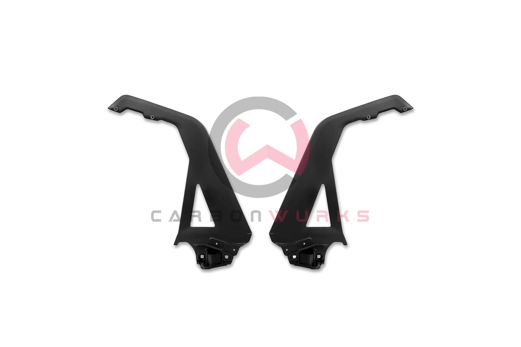Porsche GT3 992 Silver Rocket Rear Wing Riser Kit Carbonwurks Poole Bournemouth Dorset