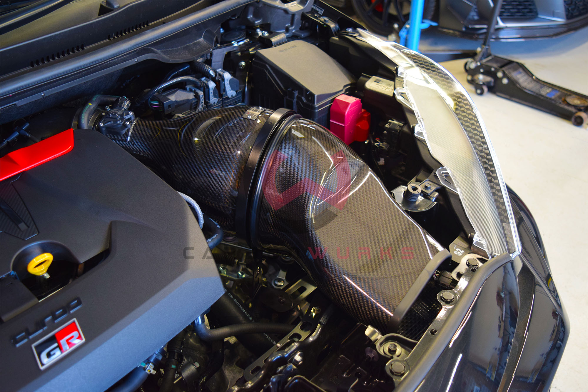 Toyota GR Yaris Gen1 Gen2 Eventuri Carbon Air Intake Filter Carbonwurks Poole Bournemouth Dorset