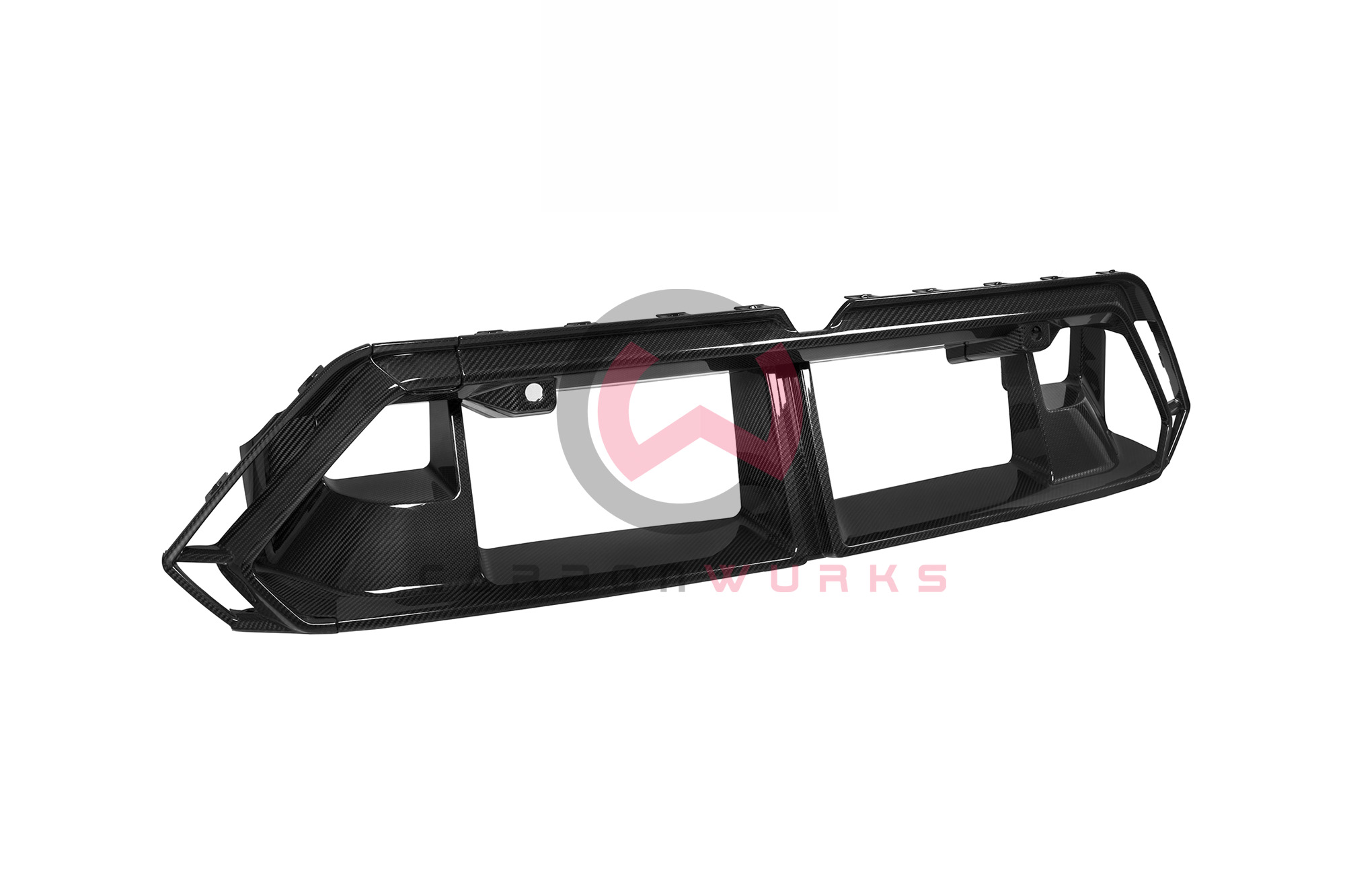 BMW M5 G90 G99 M Performance Carbon Fibre Lower Bumper Trim Carbonwurks Poole Bournemouth Dorset