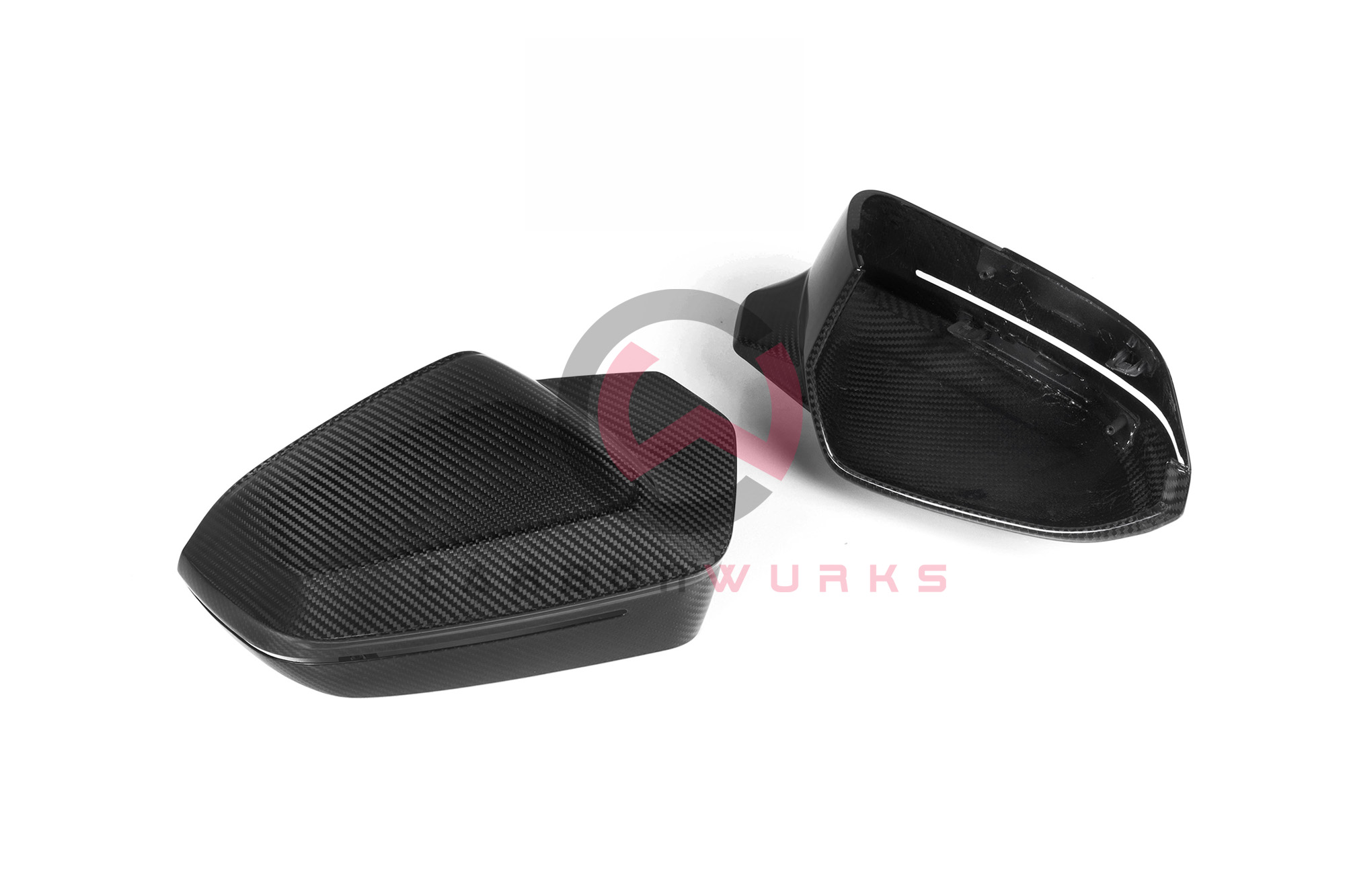BMW M5 G90 G99 M Performance Carbon Fibre Mirror Covers Carbonwurks Poole Bournemouth Dorset