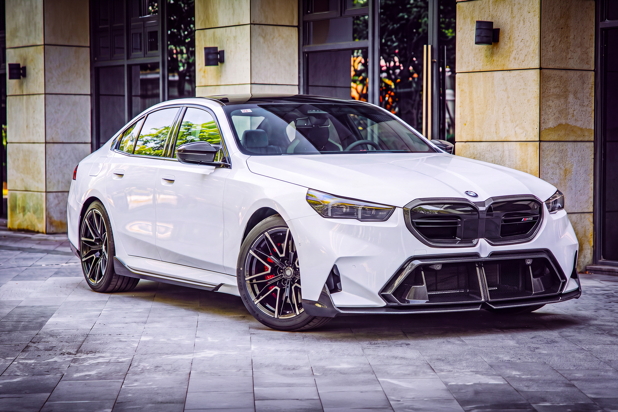 BMW M5 G90 G99 M Performance Carbon Fibre Package Carbonwurks Poole Bournemouth Dorset